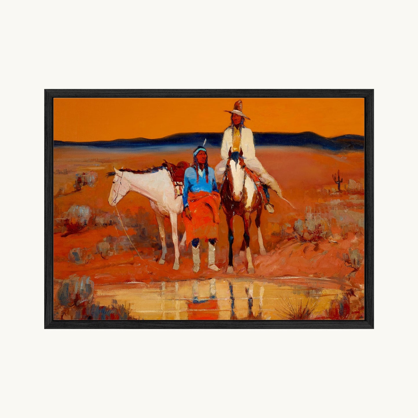 Apache at Watering Hole