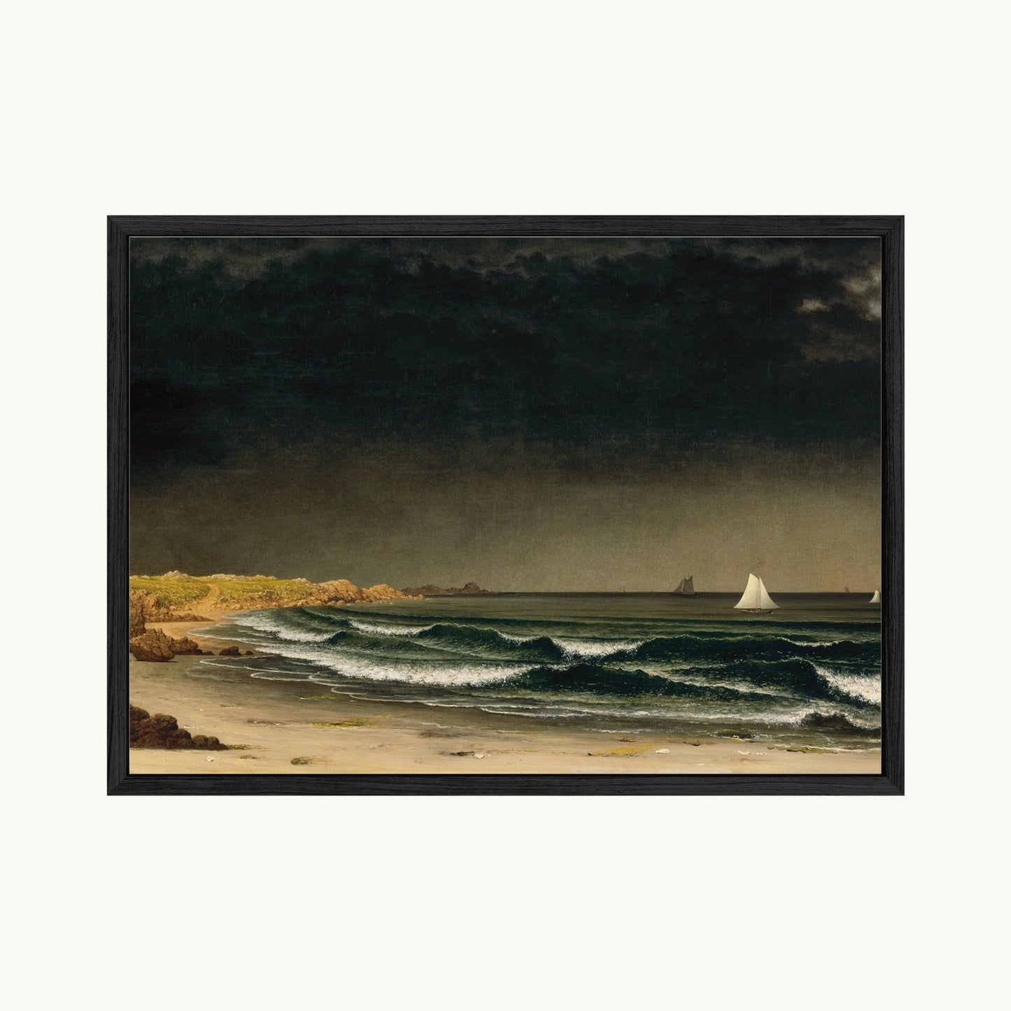 Approaching Storm, Beach near Newport