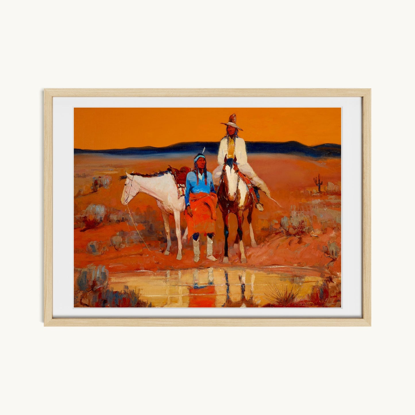 Apache at Watering Hole