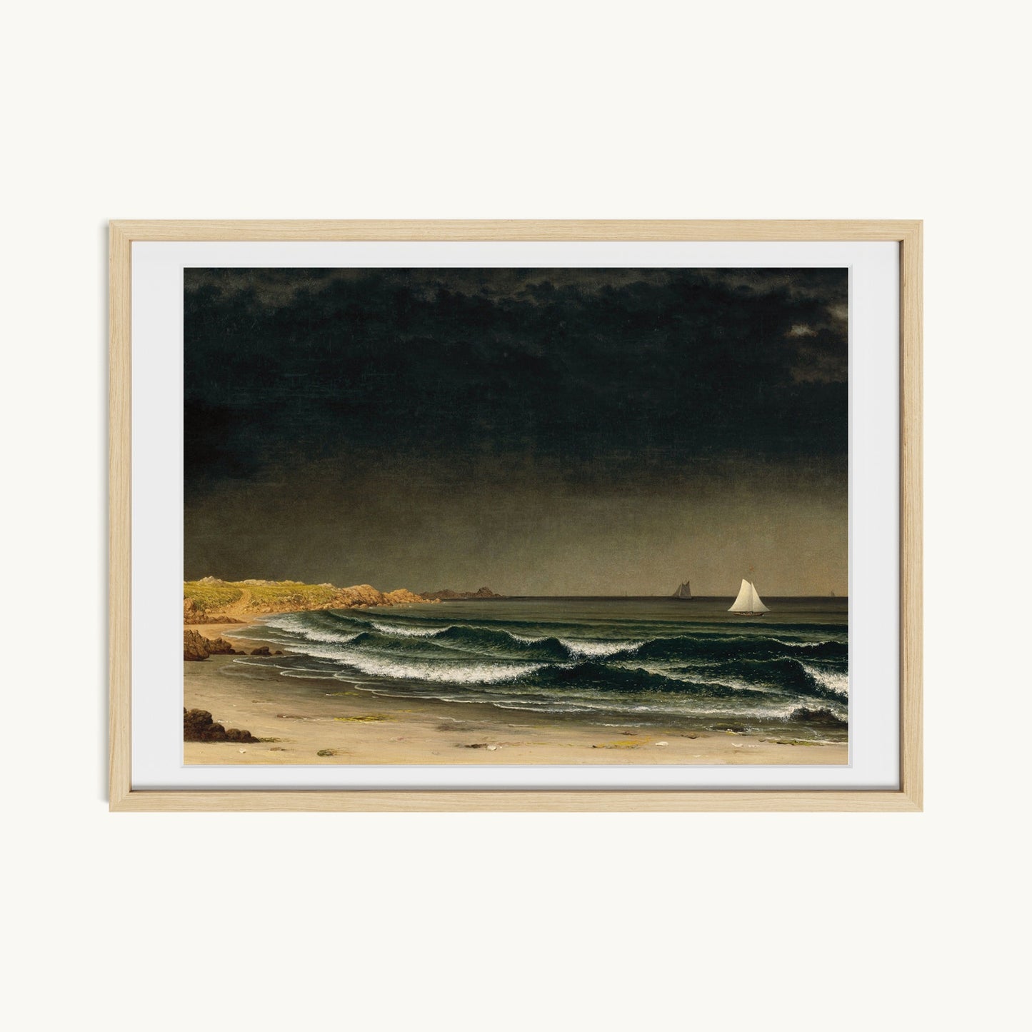 Approaching Storm, Beach near Newport