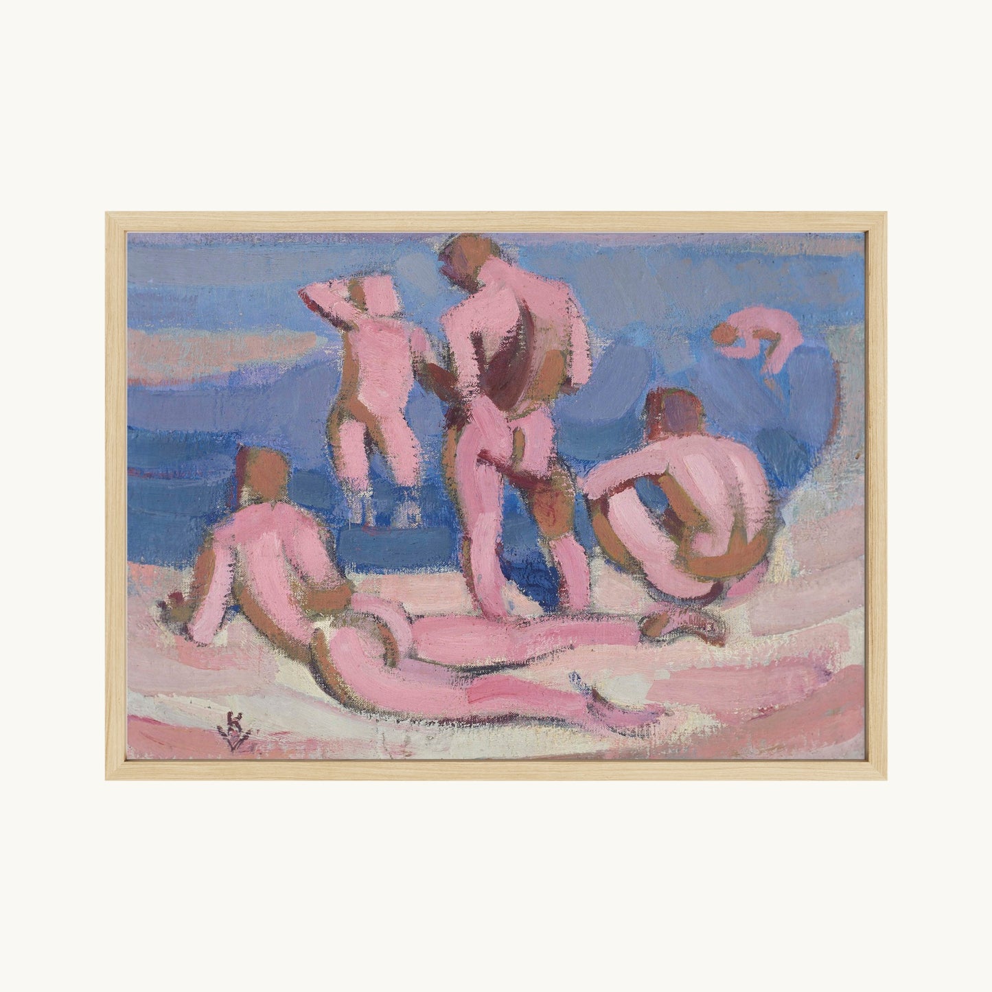 Bathing Men