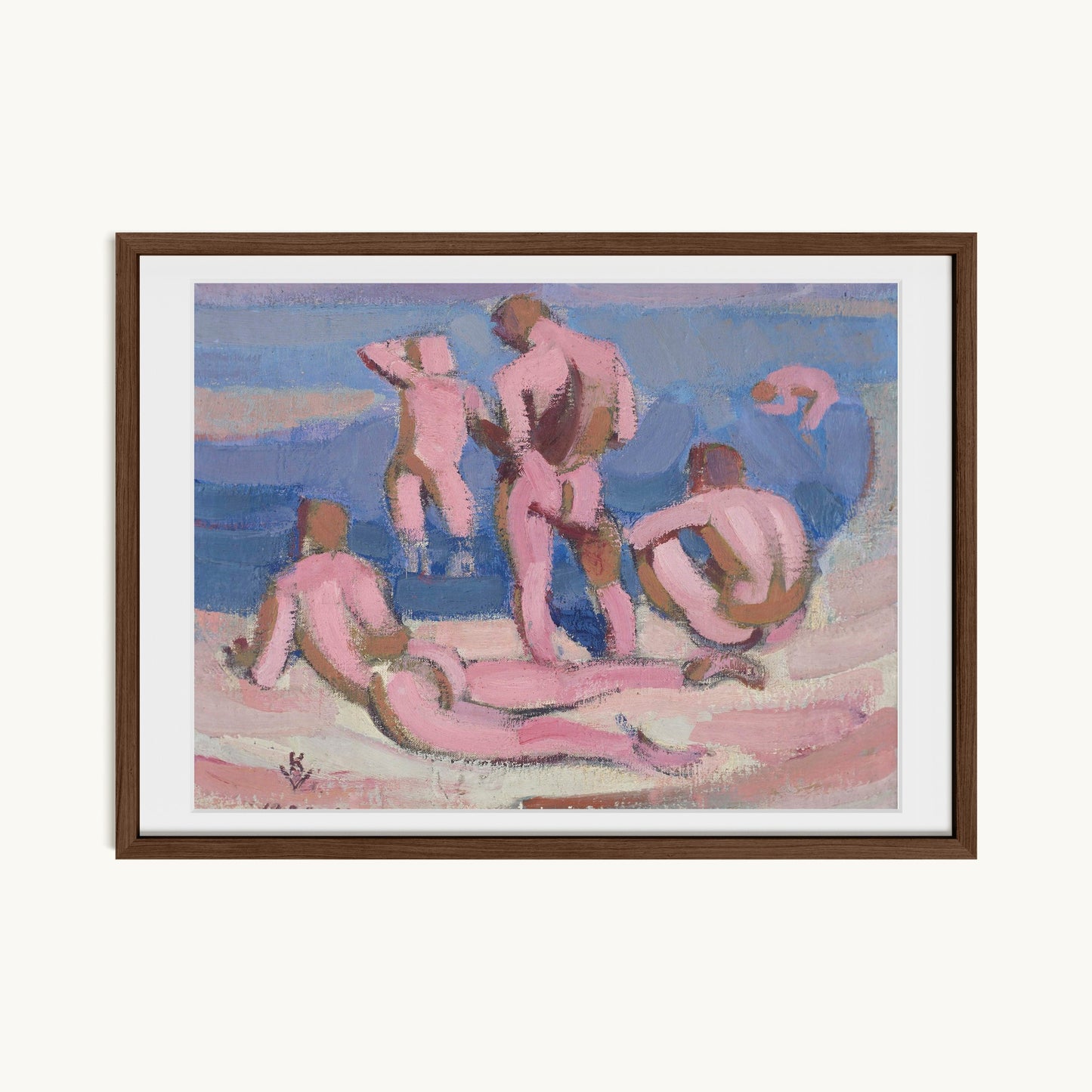Bathing Men