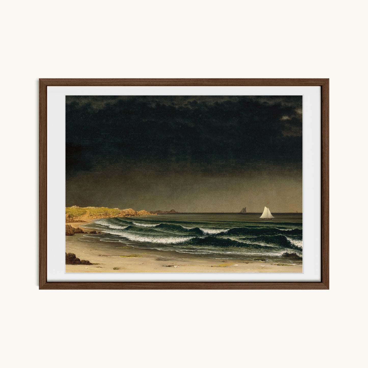 Approaching Storm, Beach near Newport
