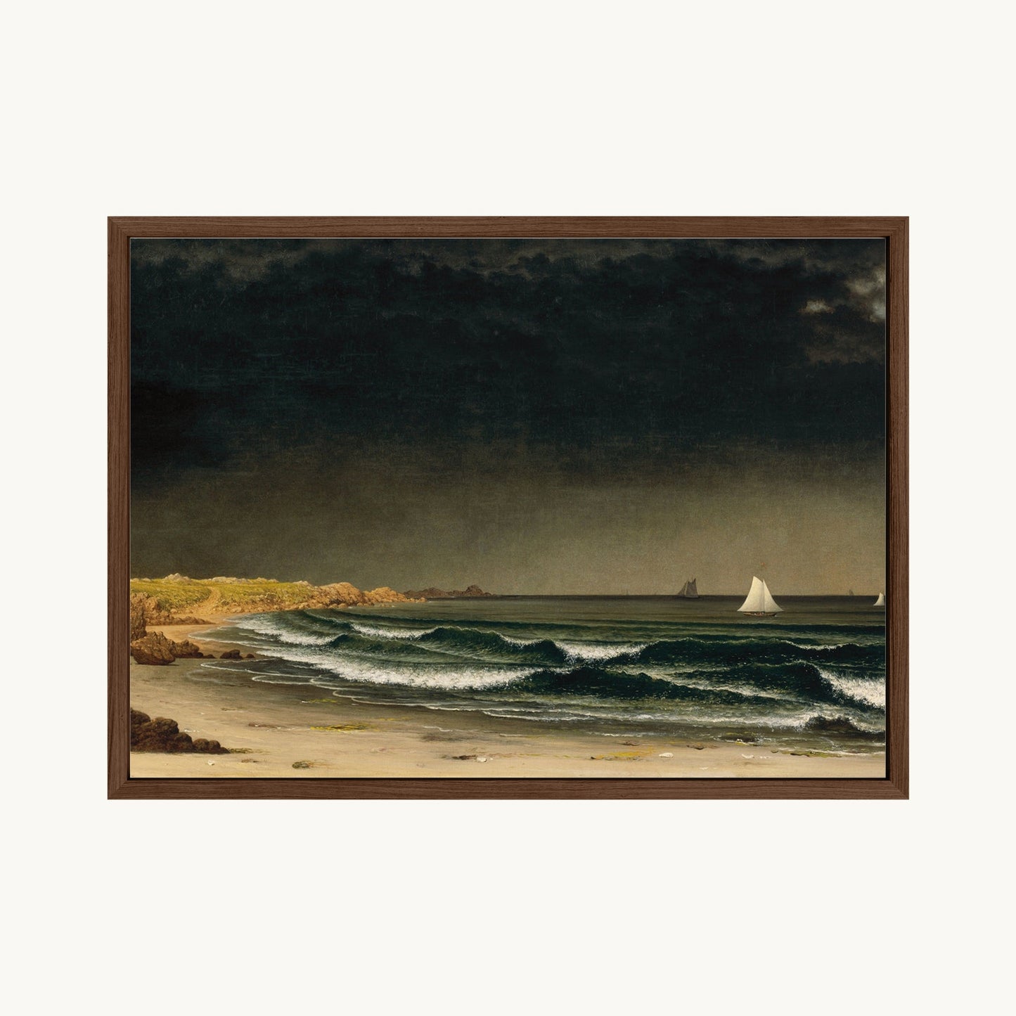 Approaching Storm, Beach near Newport