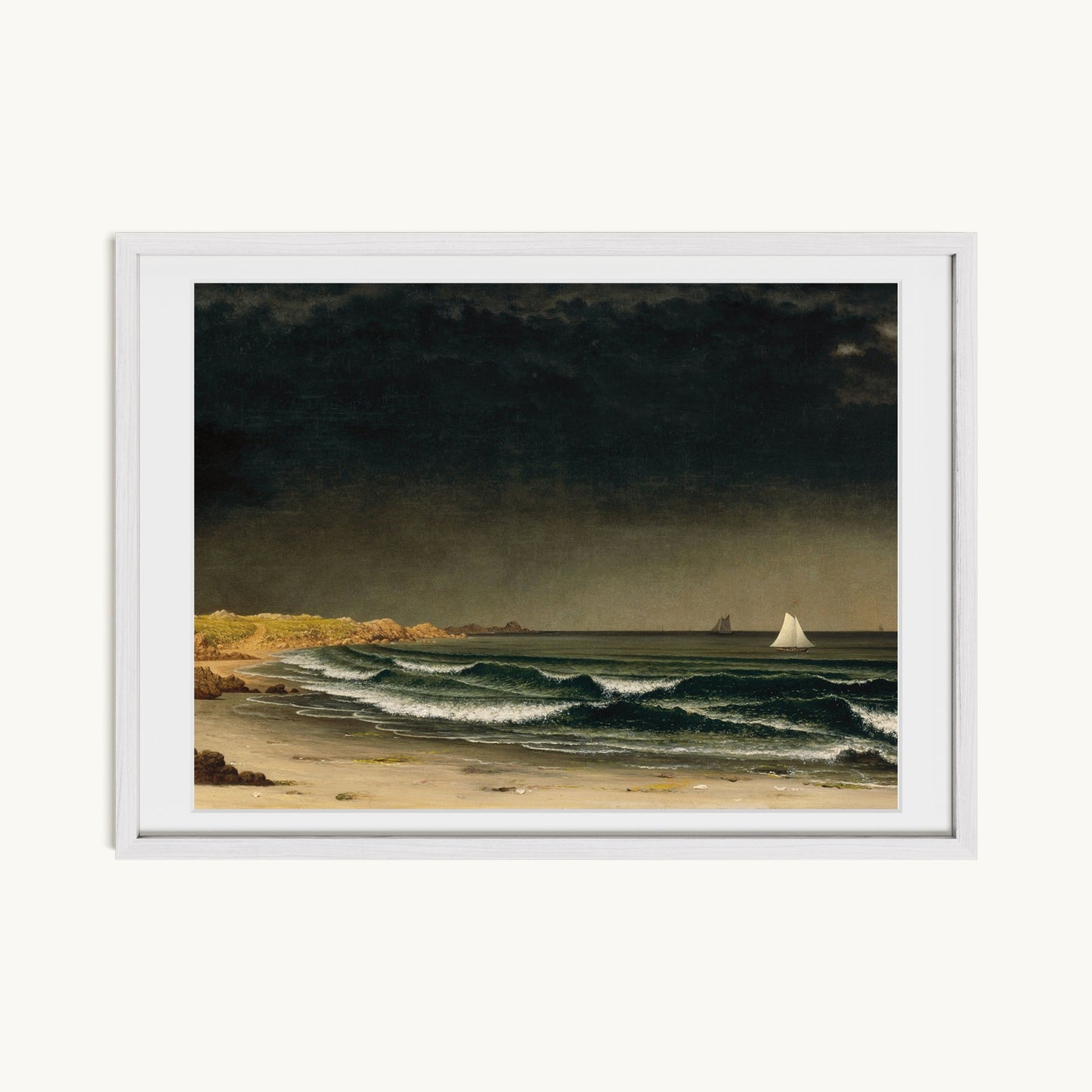 Approaching Storm, Beach near Newport
