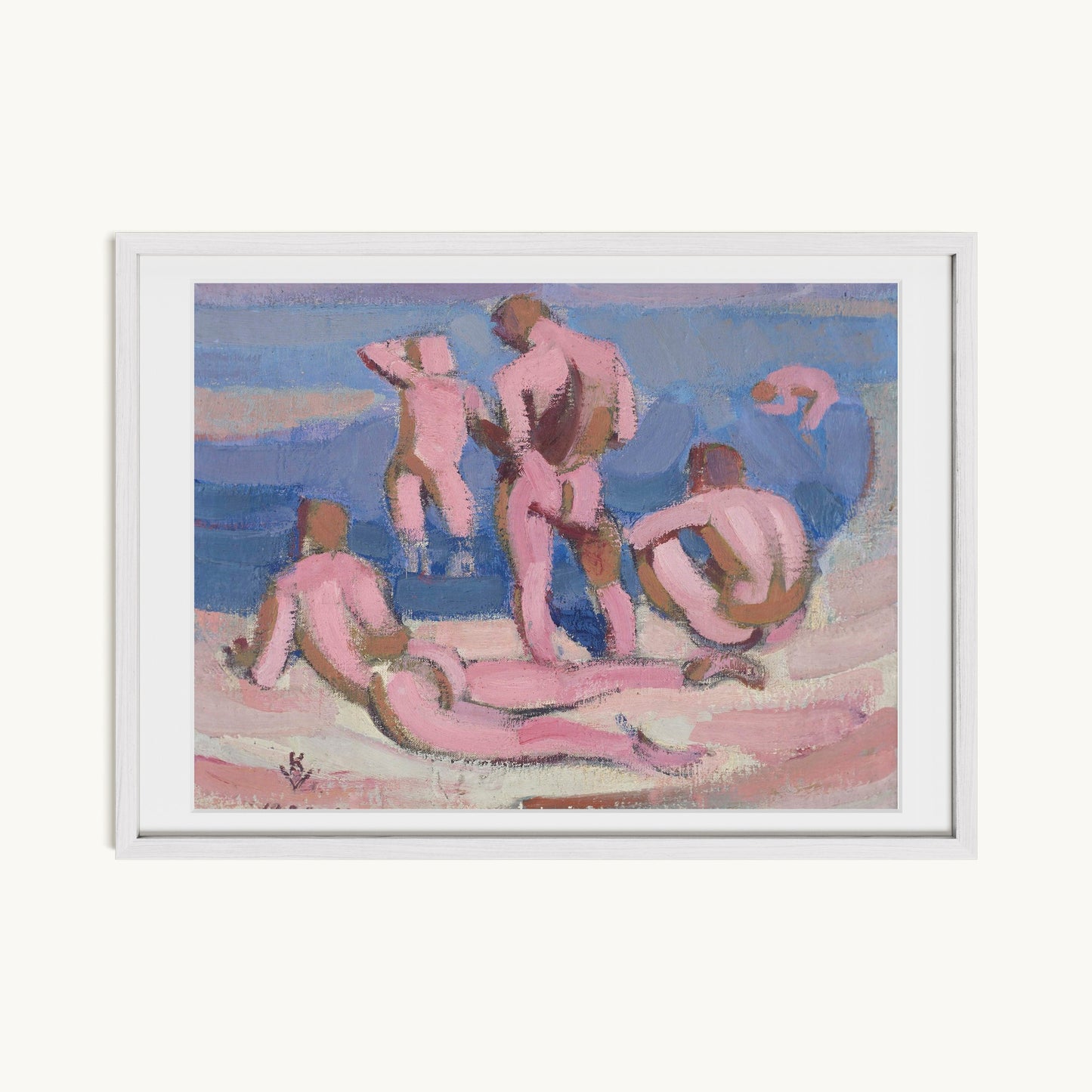 Bathing Men