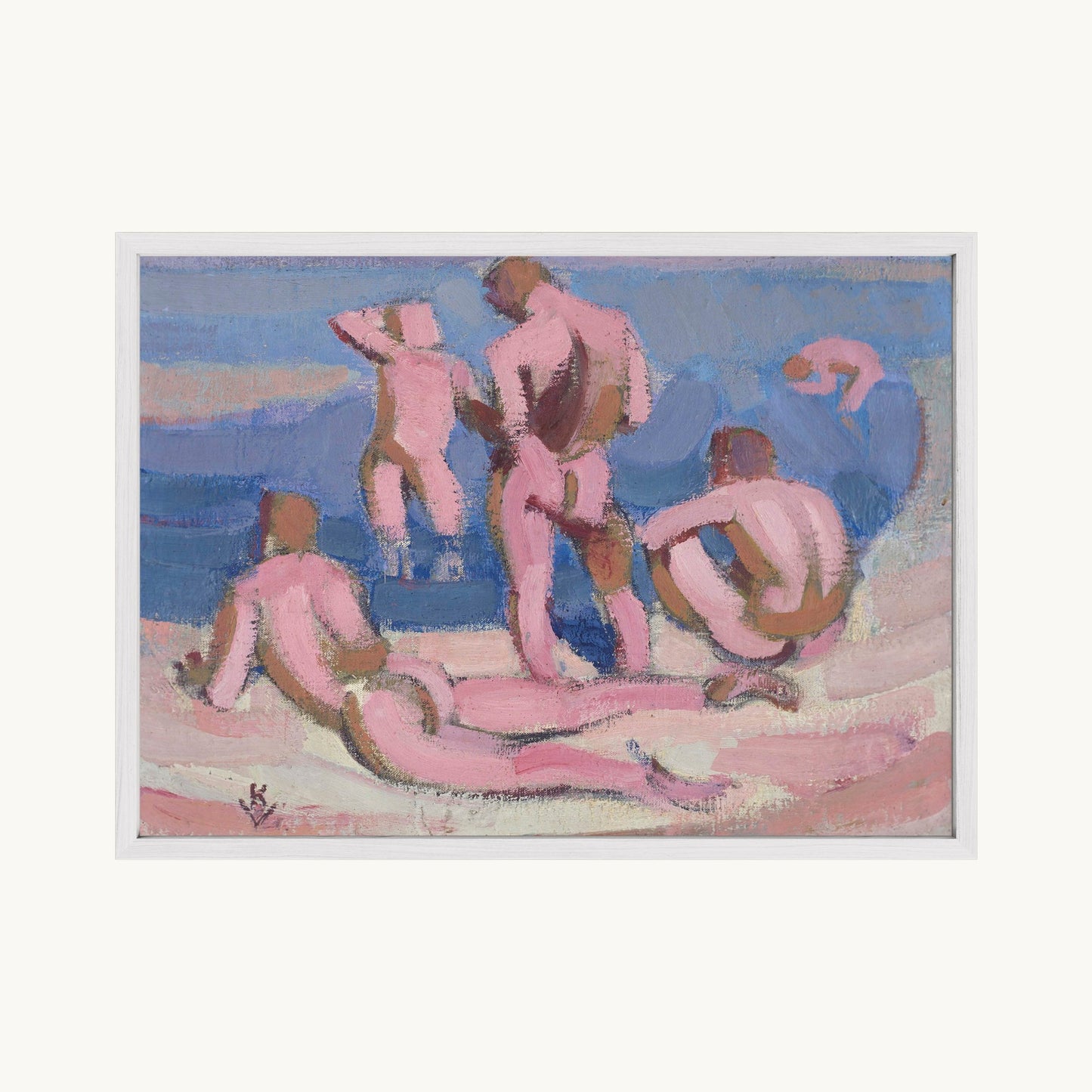 Bathing Men