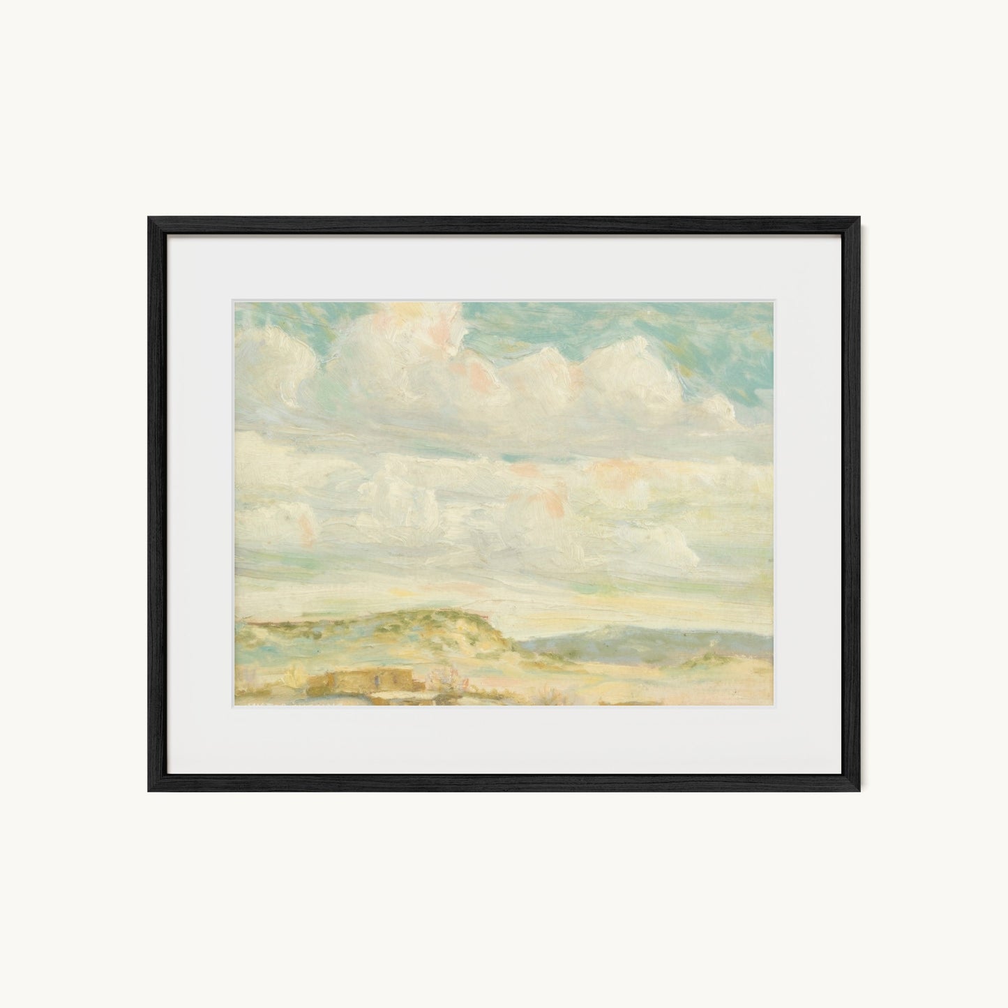 Atmospheric Desert Landscape