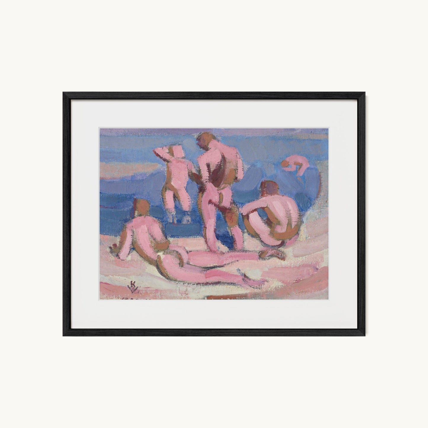 Bathing Men
