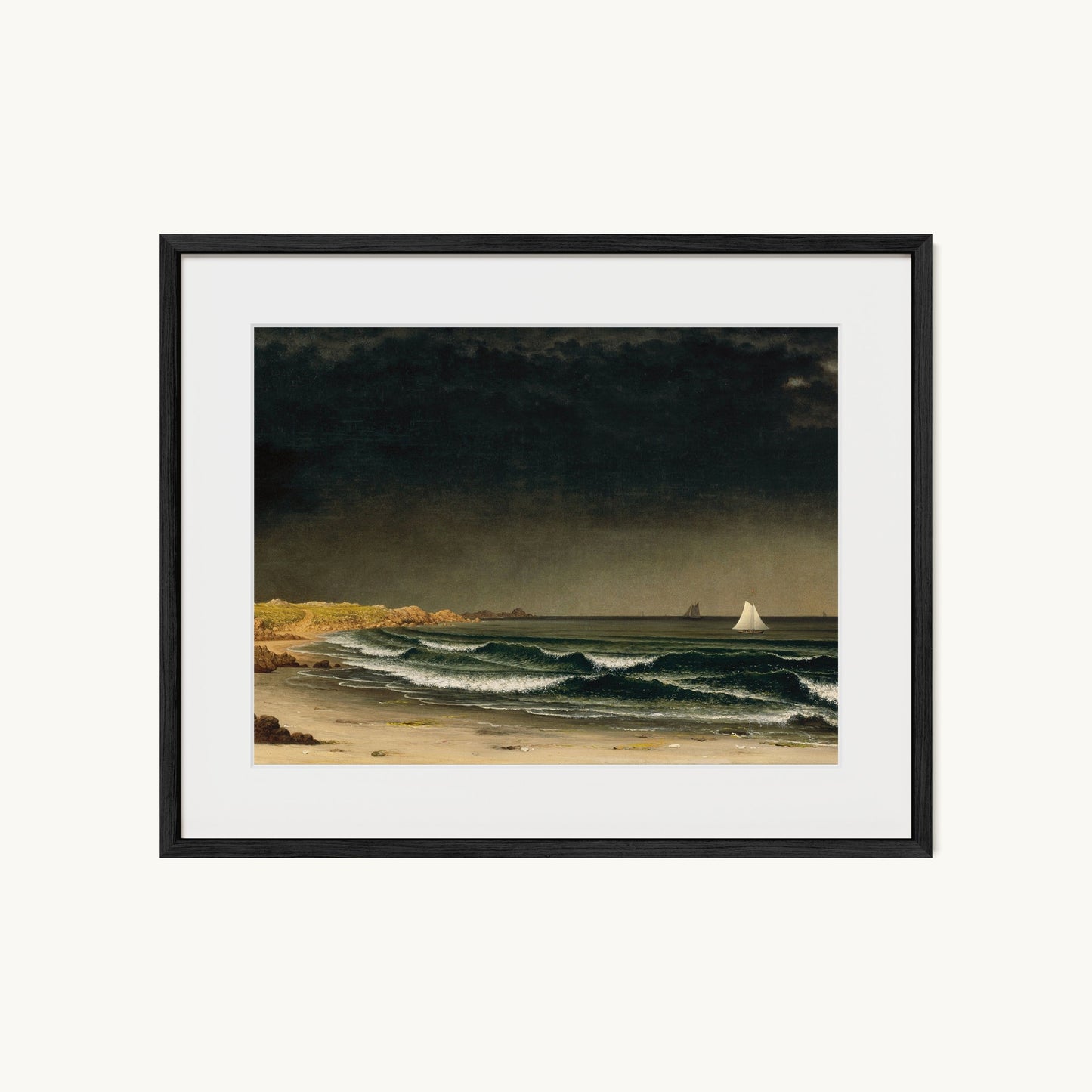 Approaching Storm, Beach near Newport