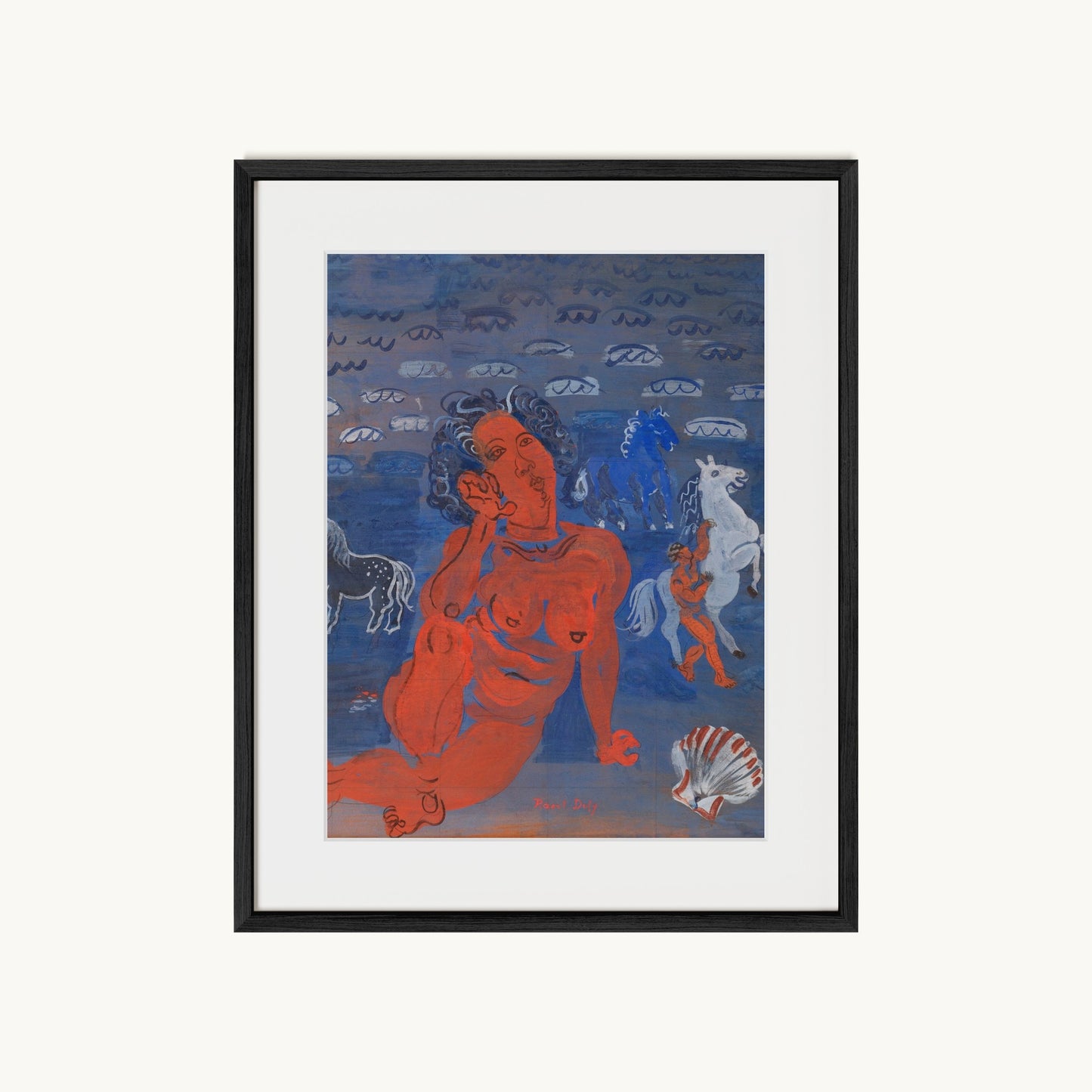 Amphitrite et chevaux marins (1925)