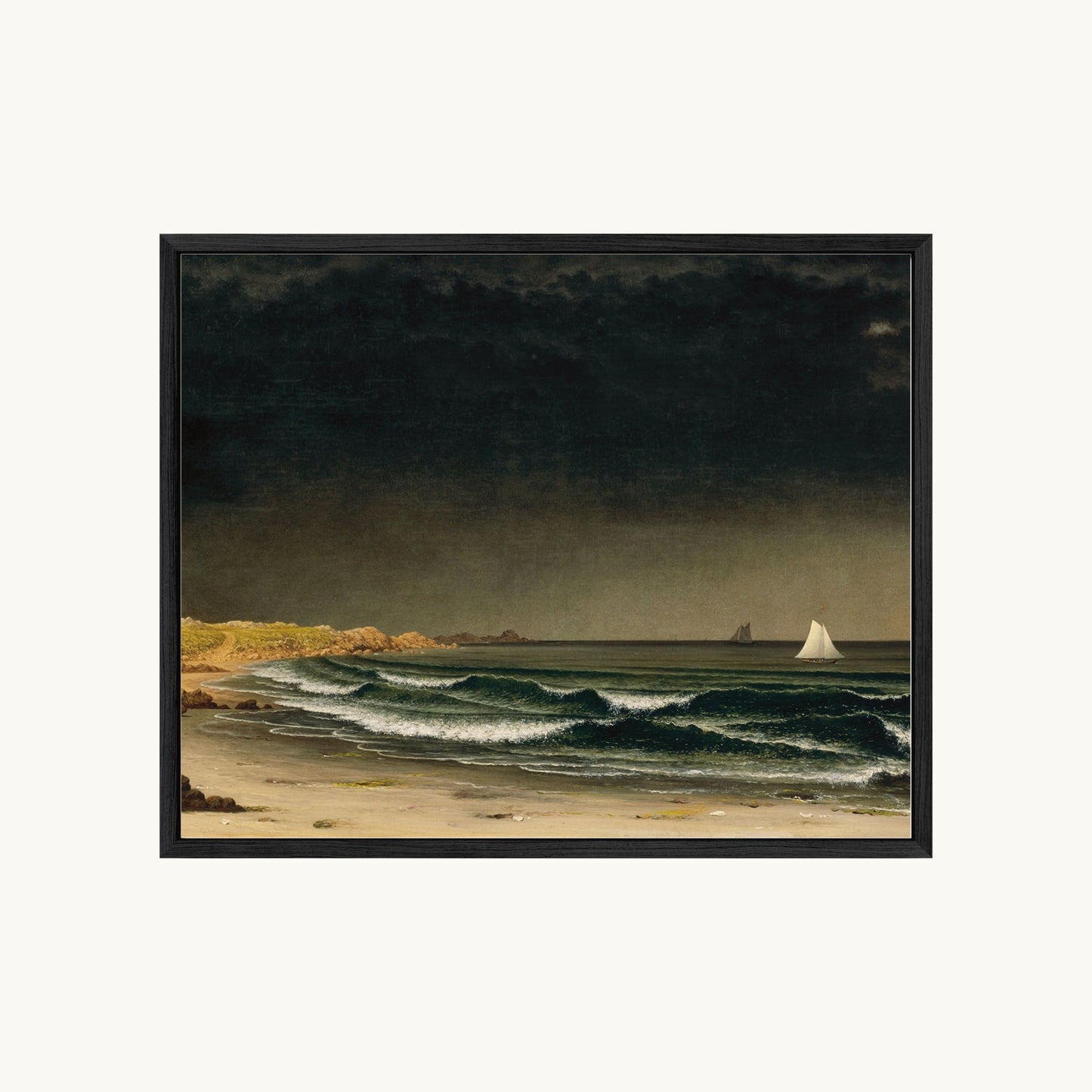 Approaching Storm, Beach near Newport