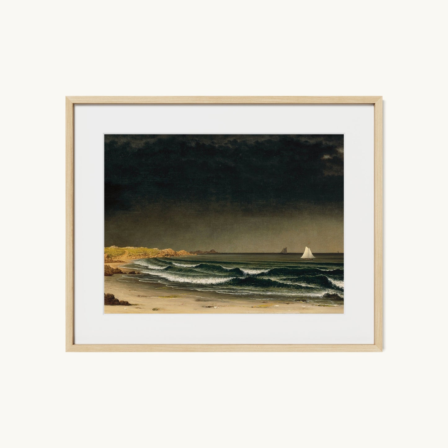 Approaching Storm, Beach near Newport