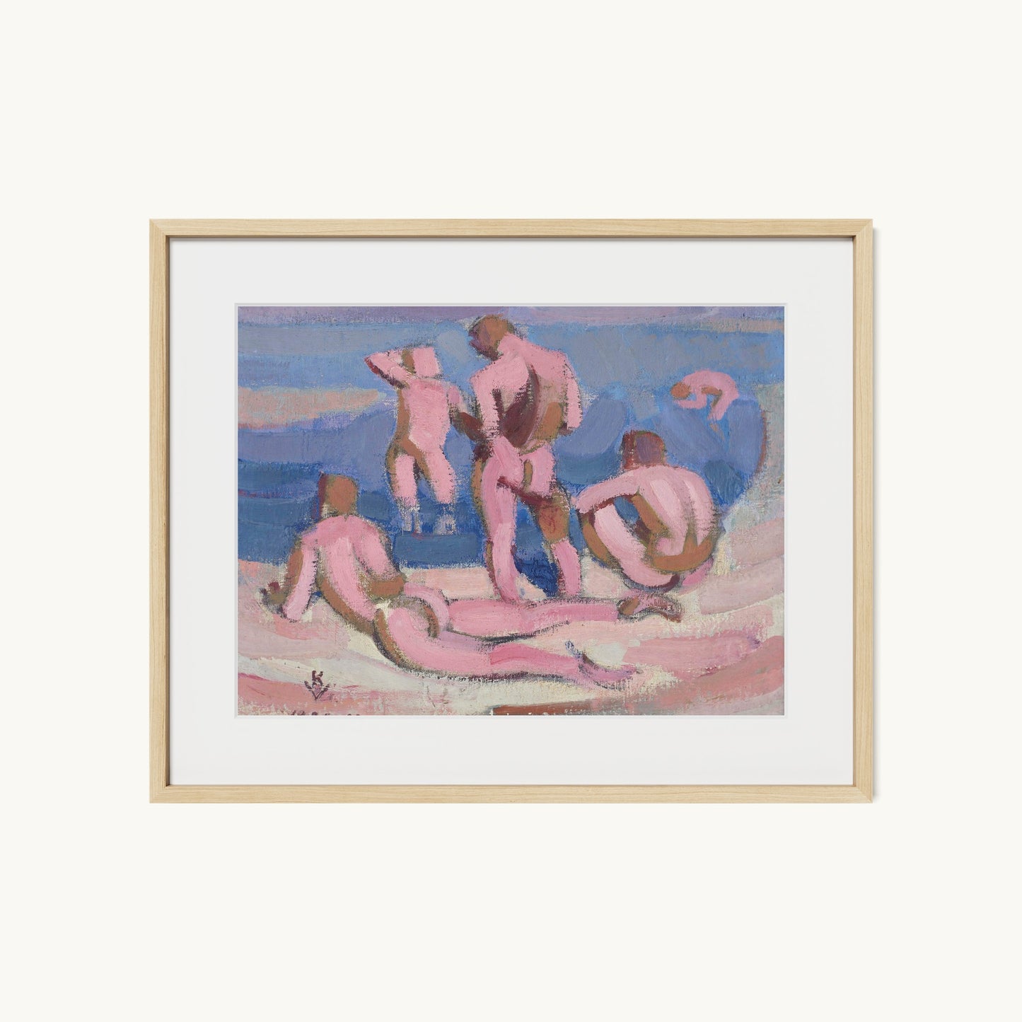 Bathing Men