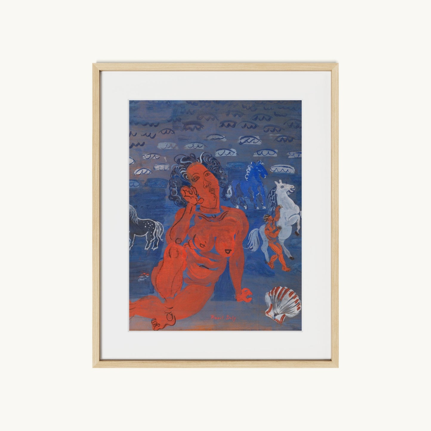Amphitrite et chevaux marins (1925)