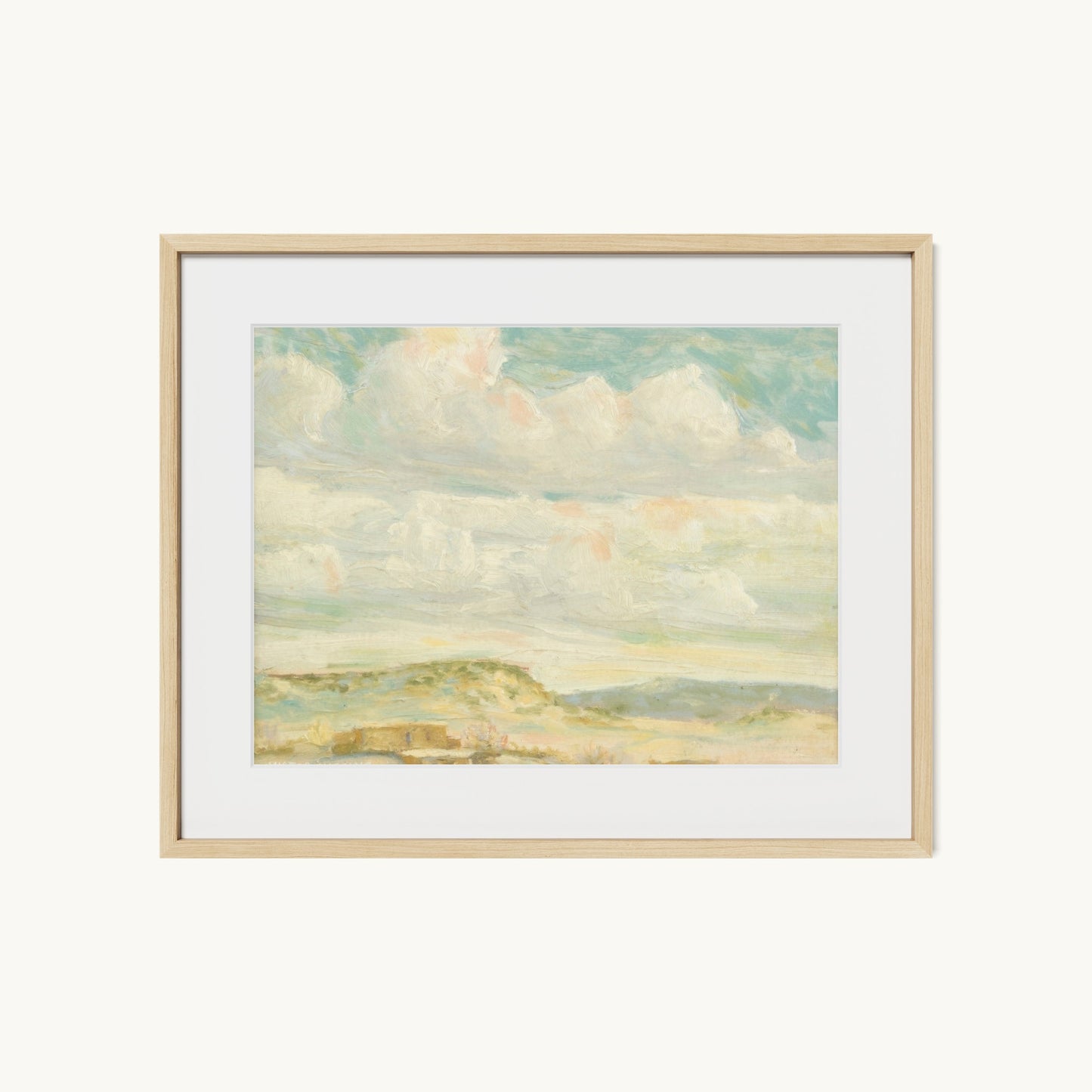 Atmospheric Desert Landscape