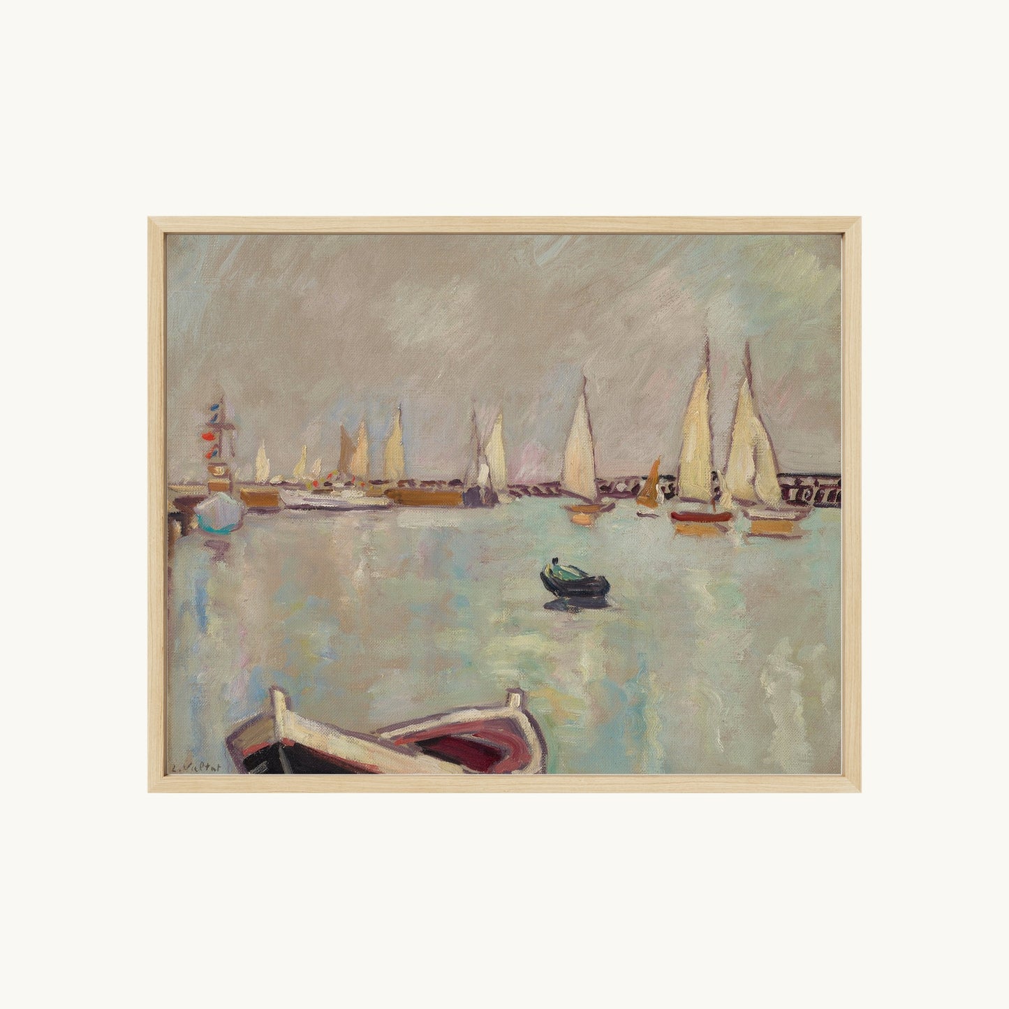 Barques et voiliers à Ouistreham