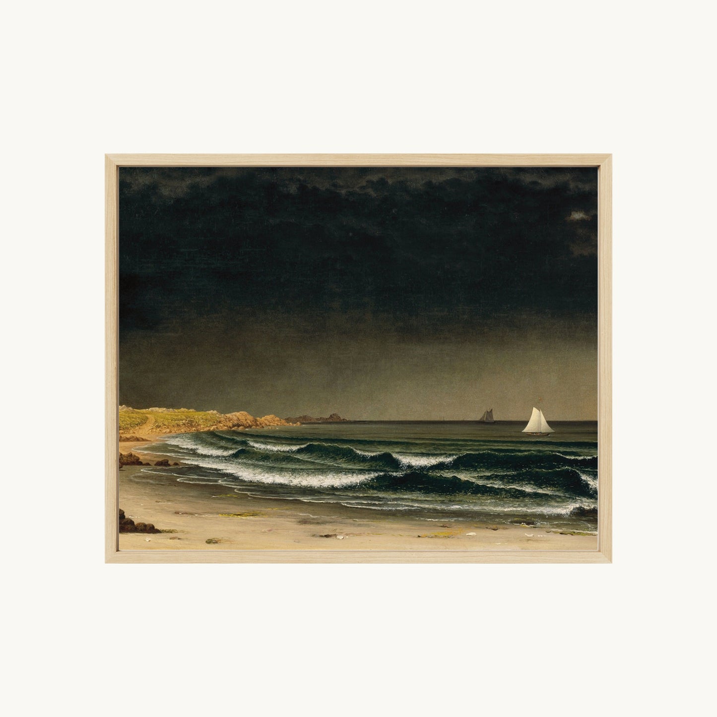 Approaching Storm, Beach near Newport