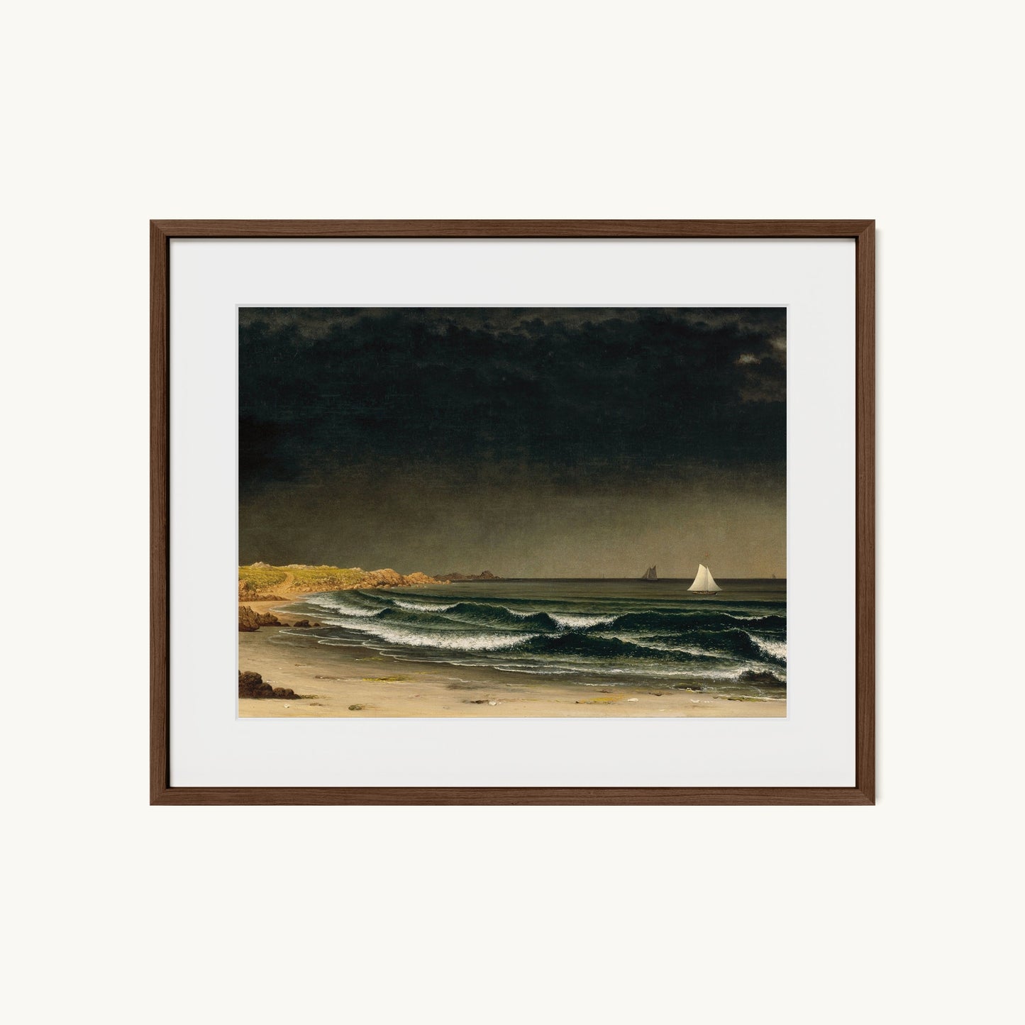 Approaching Storm, Beach near Newport
