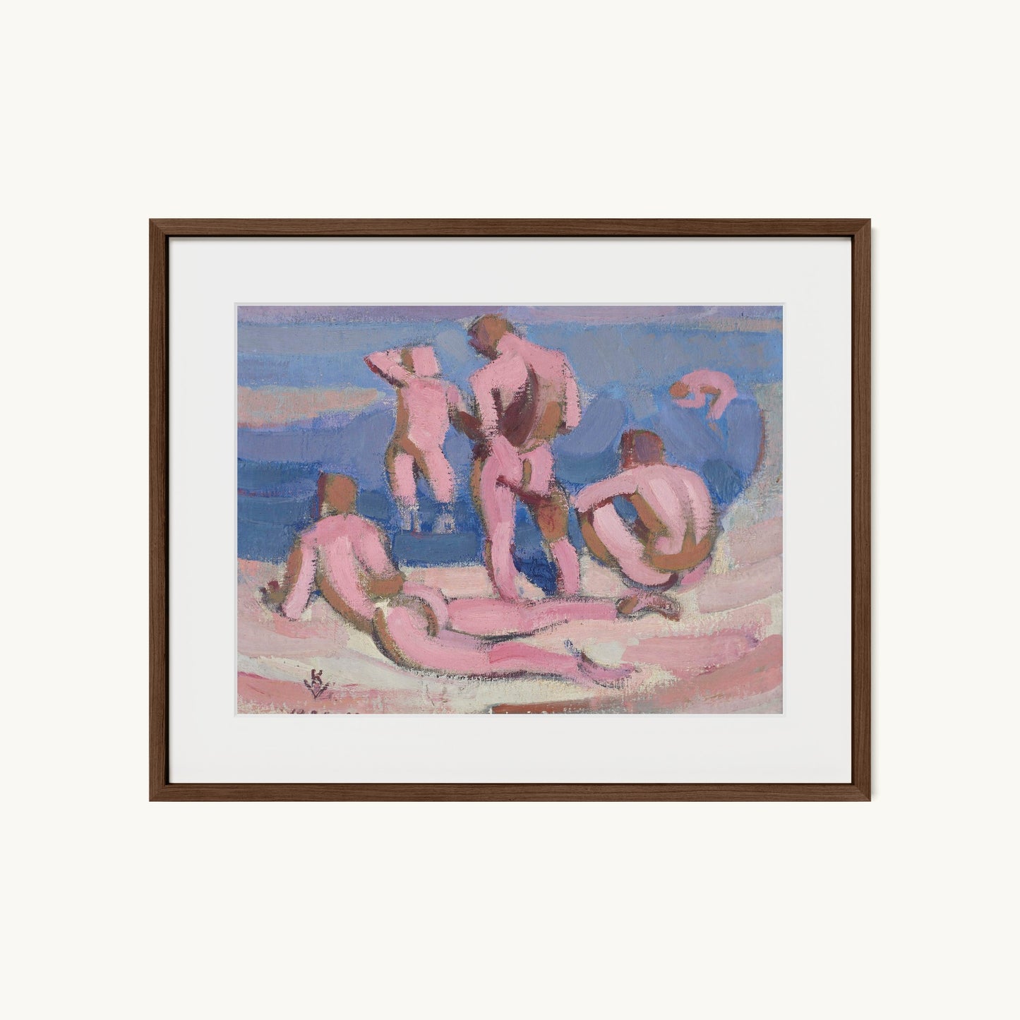 Bathing Men