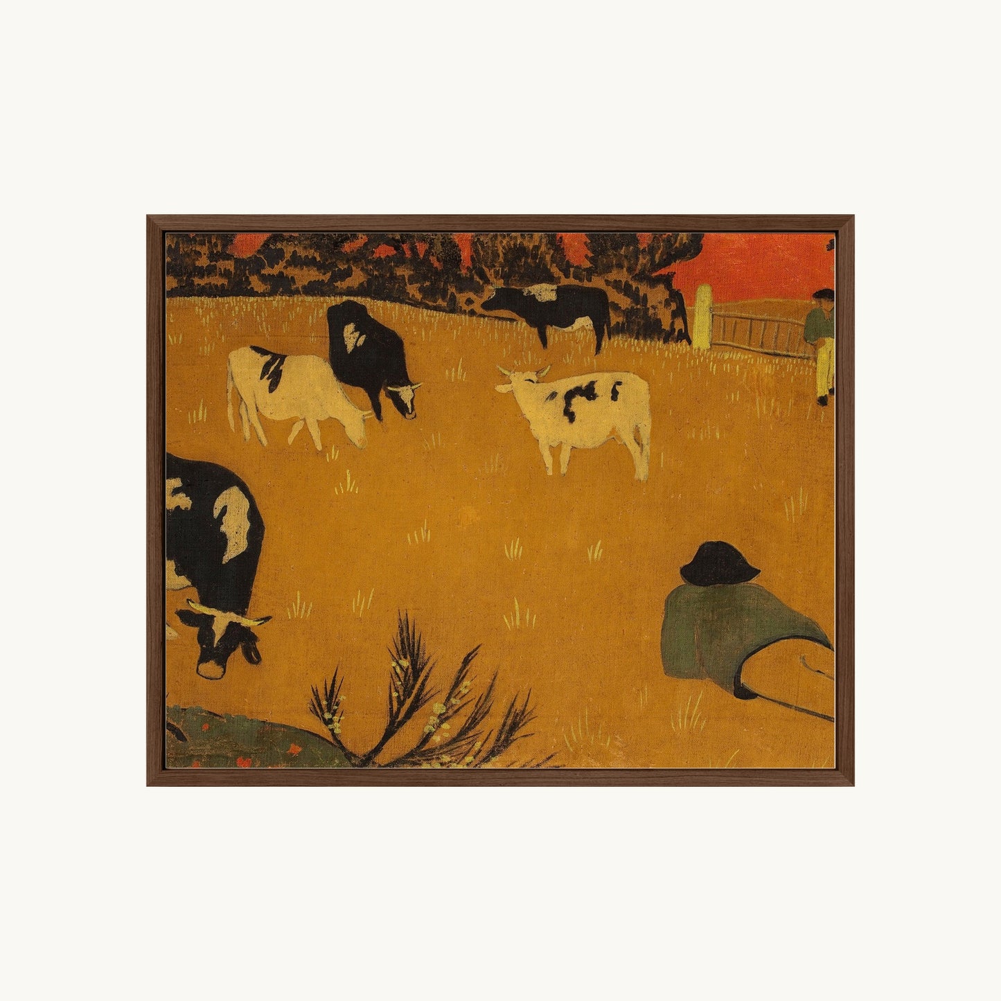 Breton Panel with Cows