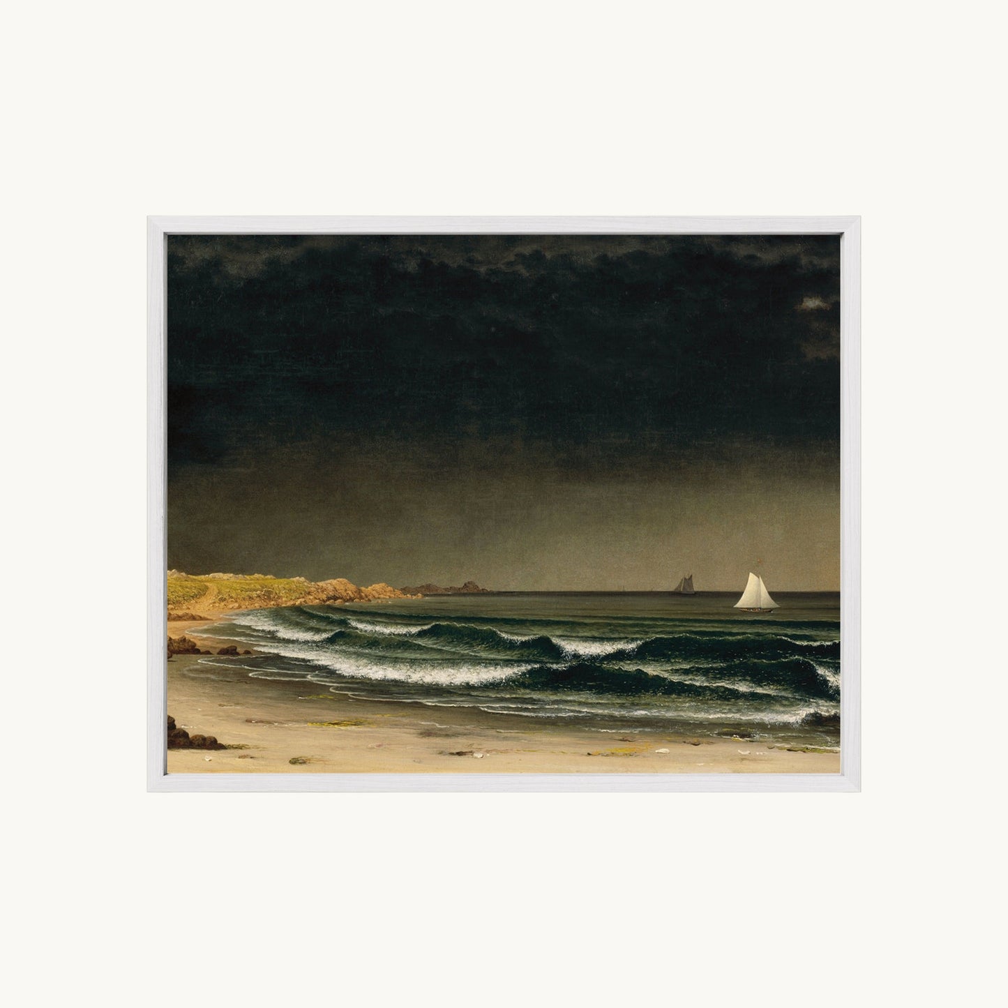 Approaching Storm, Beach near Newport