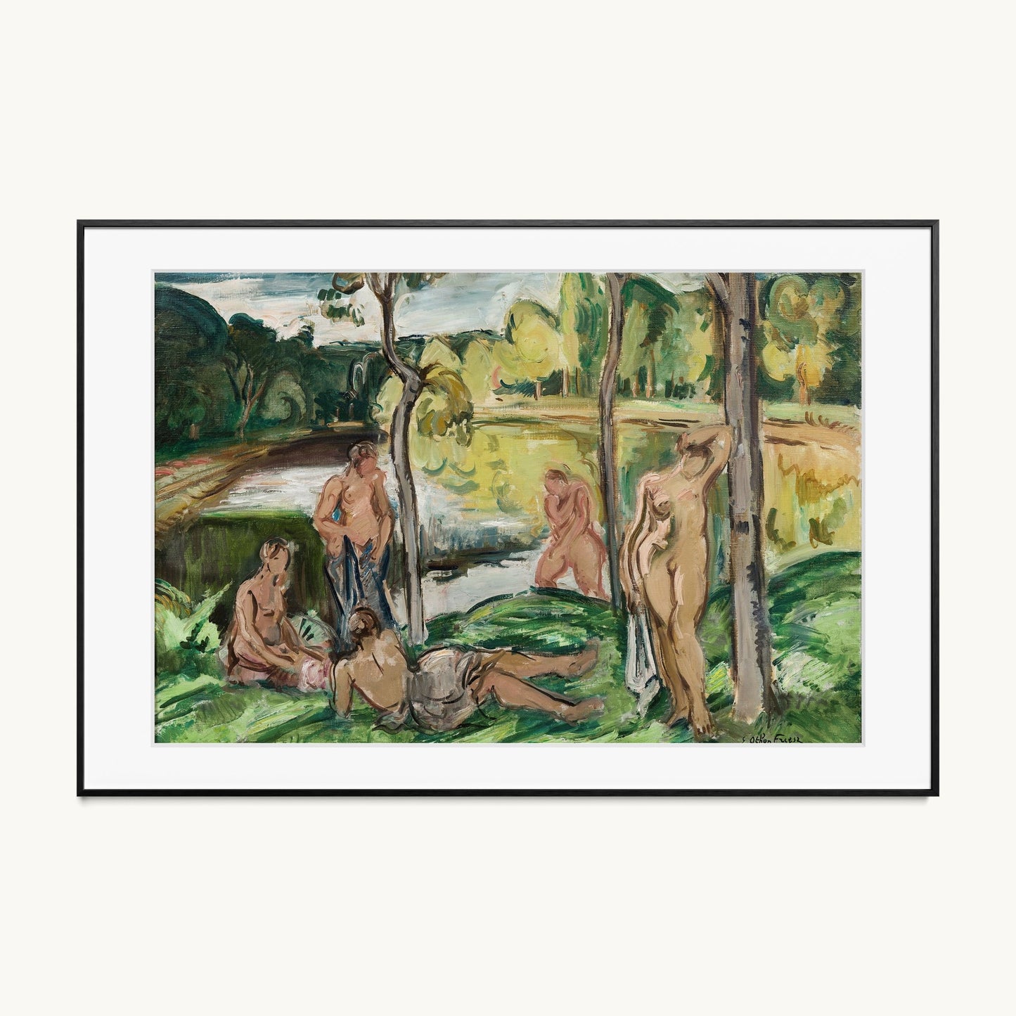Baigneuses sur la Rance