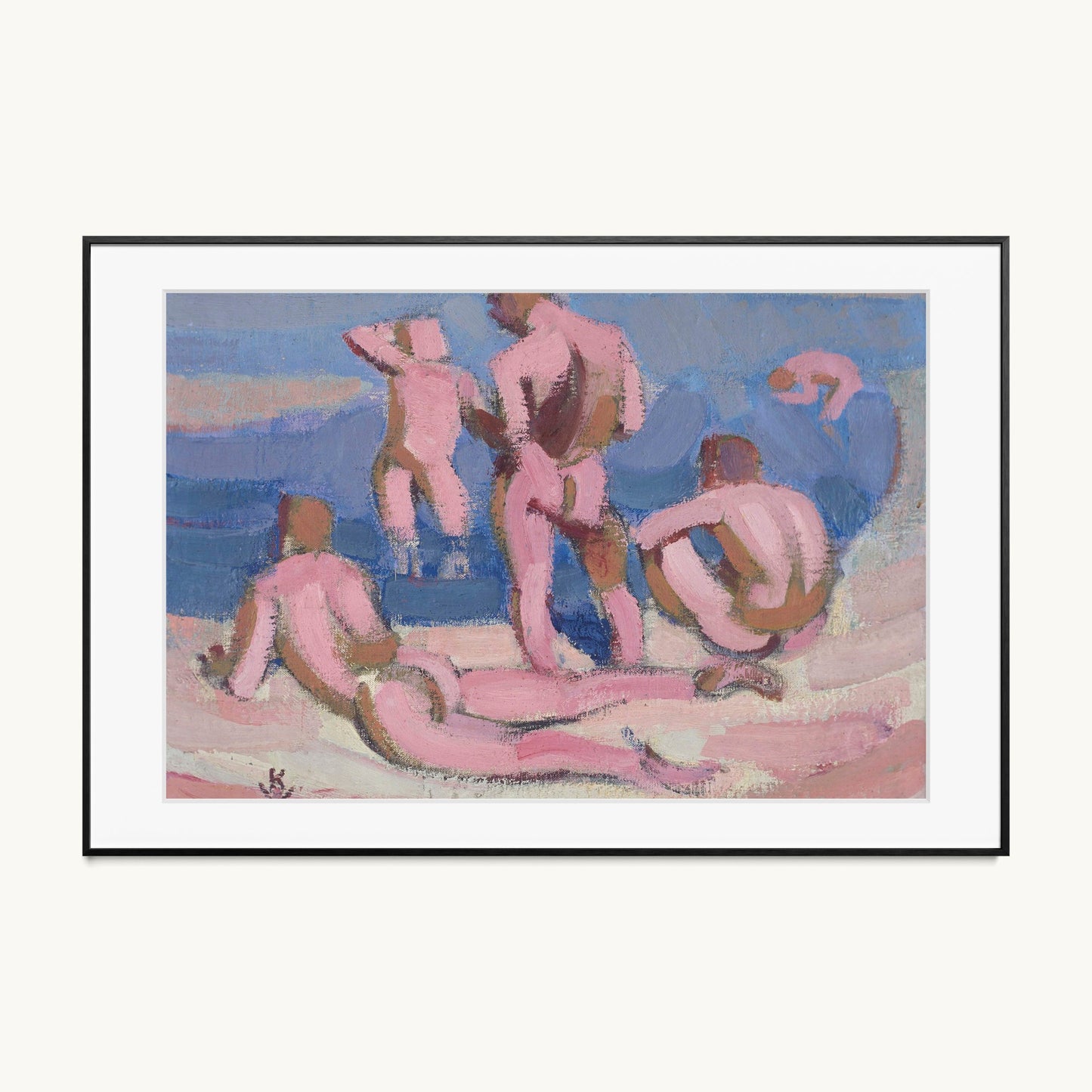 Bathing Men