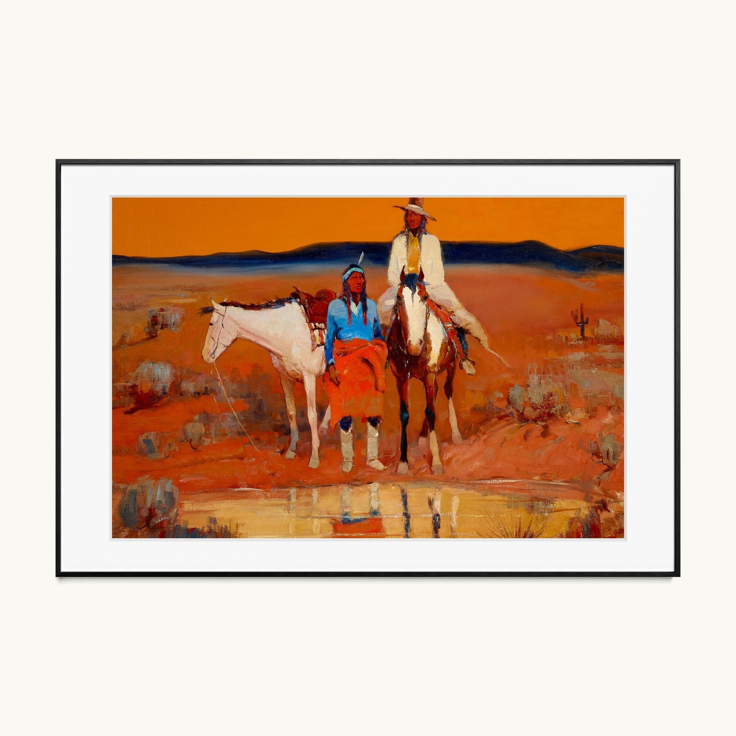 Apache at Watering Hole