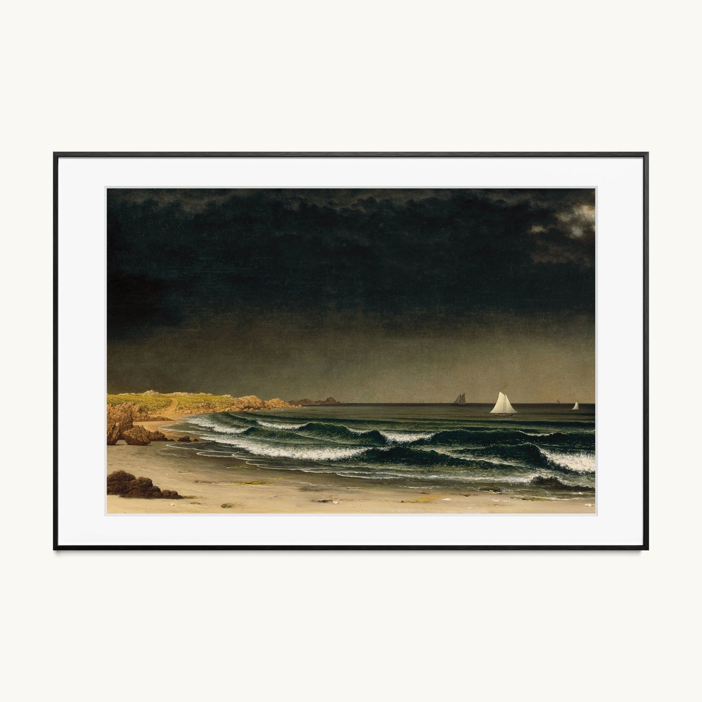 Approaching Storm, Beach near Newport