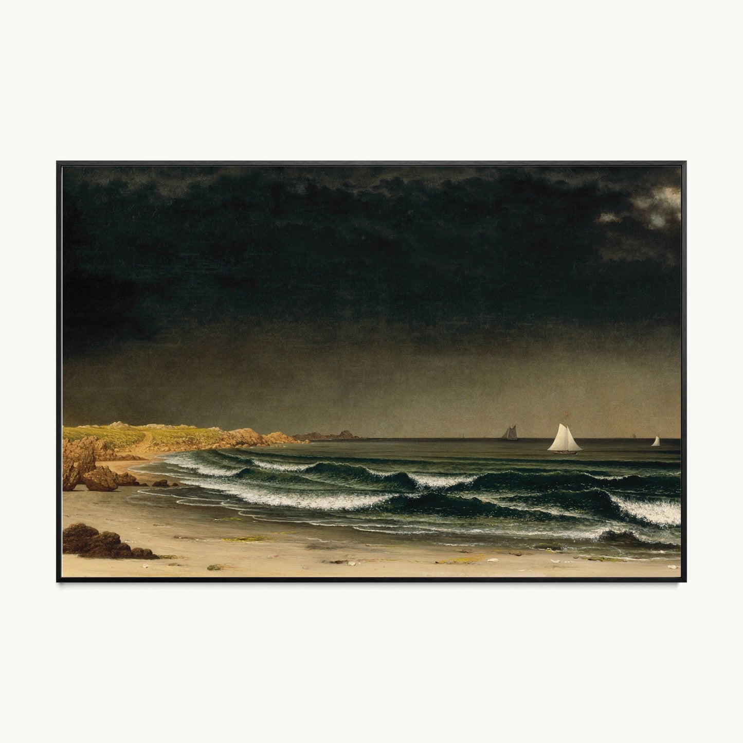 Approaching Storm, Beach near Newport