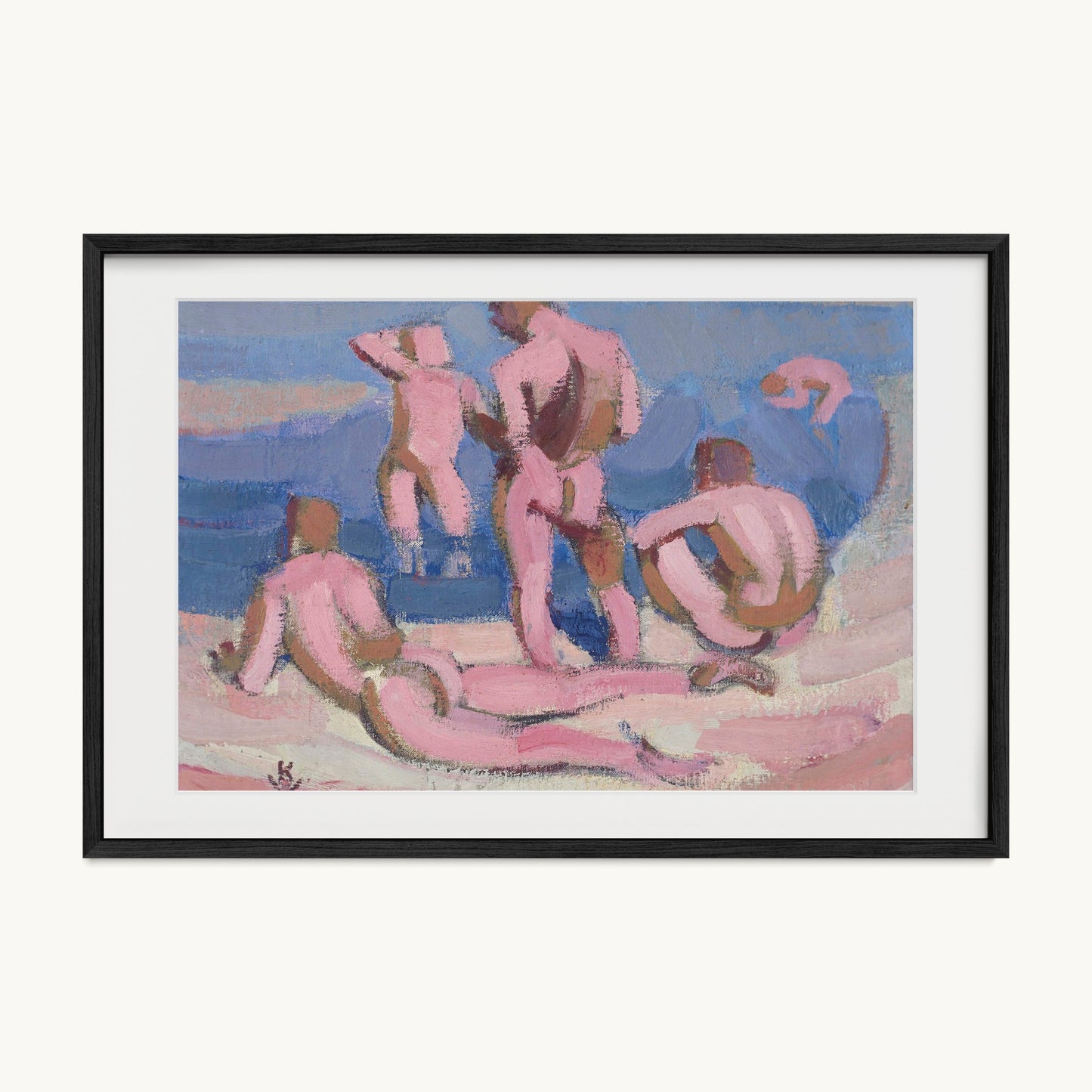 Bathing Men