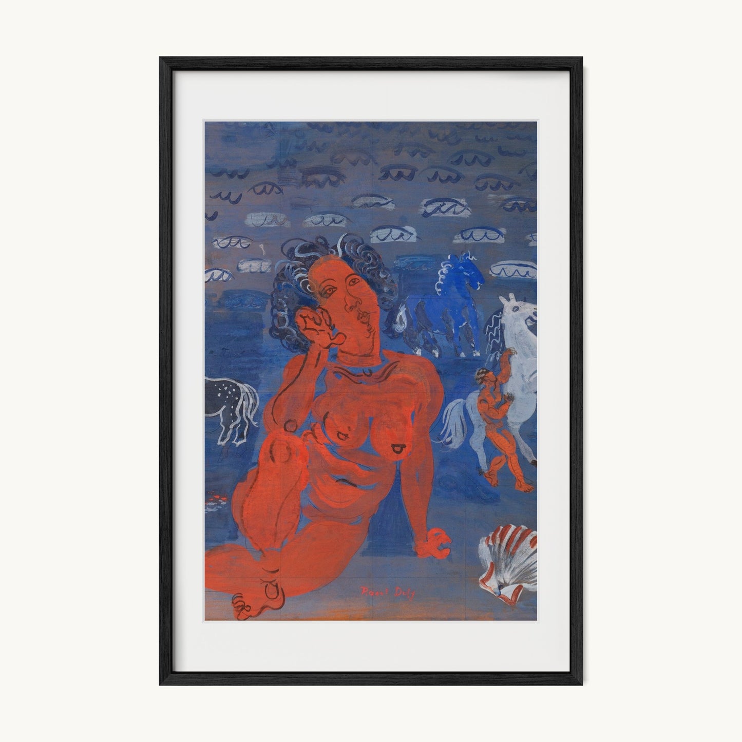 Amphitrite et chevaux marins (1925)