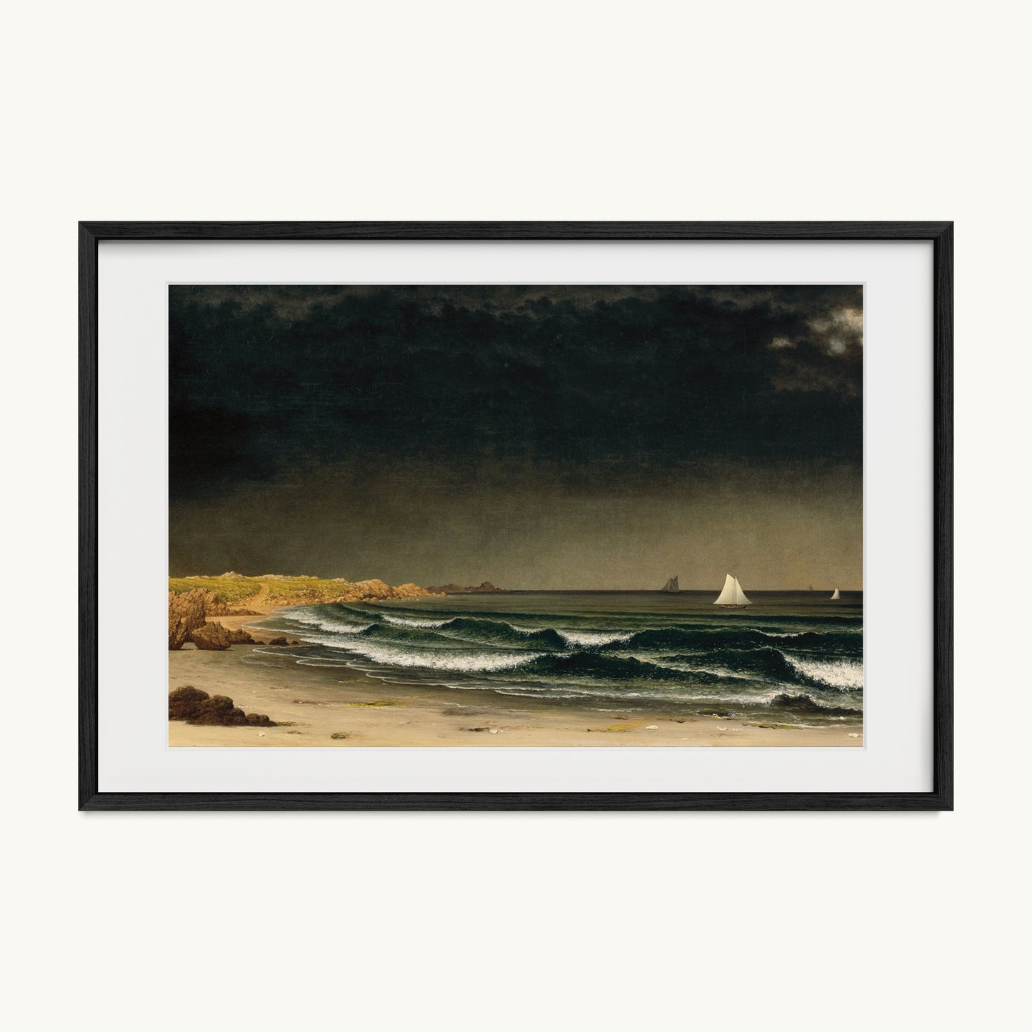 Approaching Storm, Beach near Newport