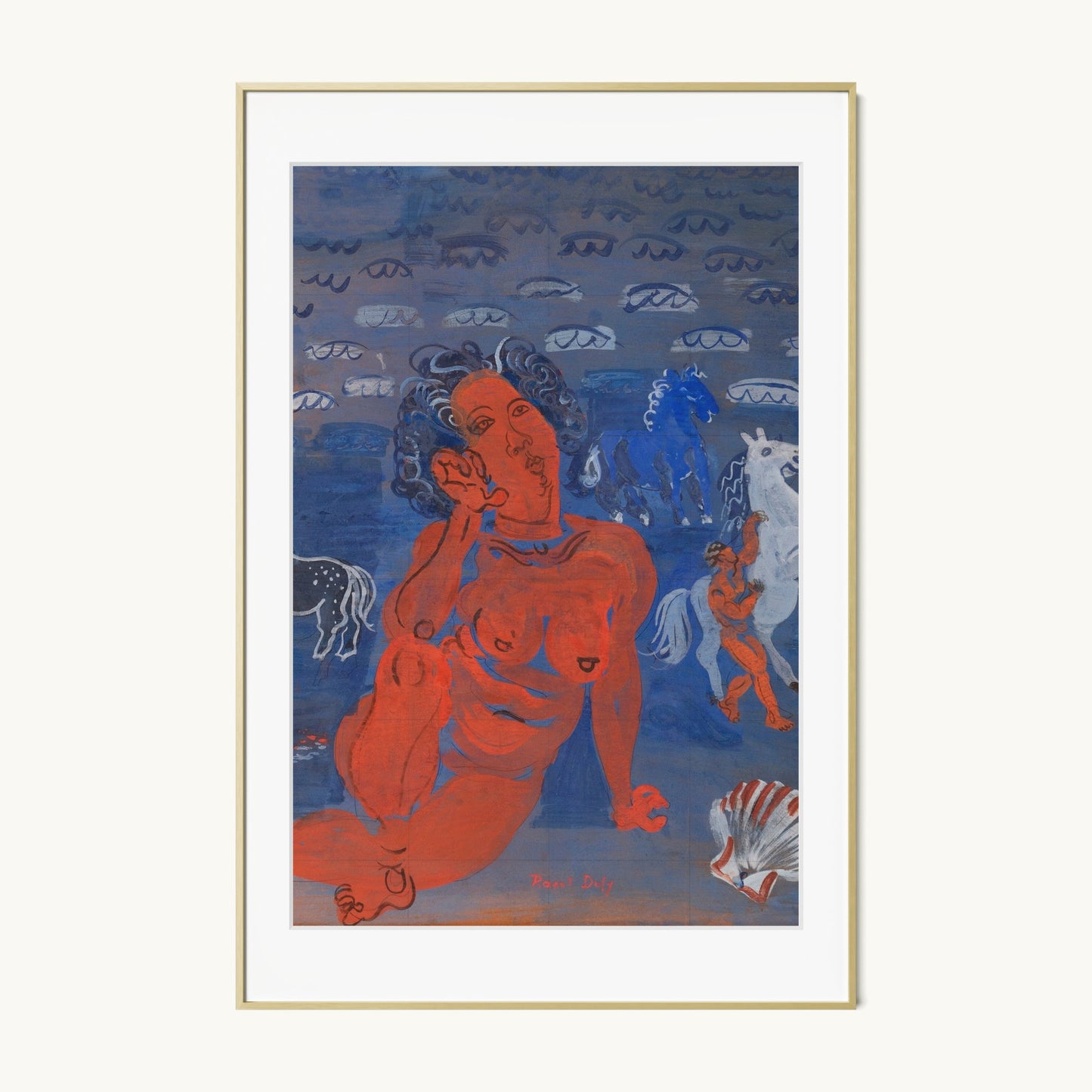 Amphitrite et chevaux marins (1925)