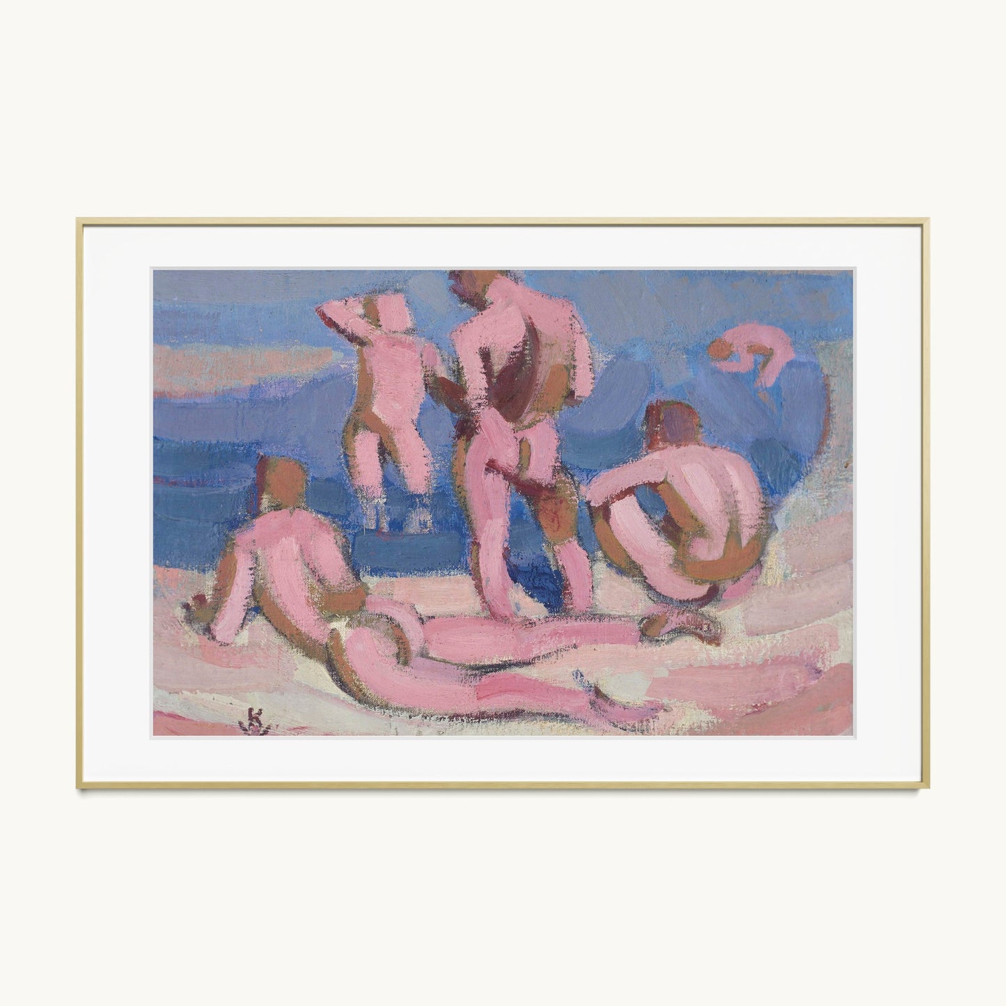 Bathing Men