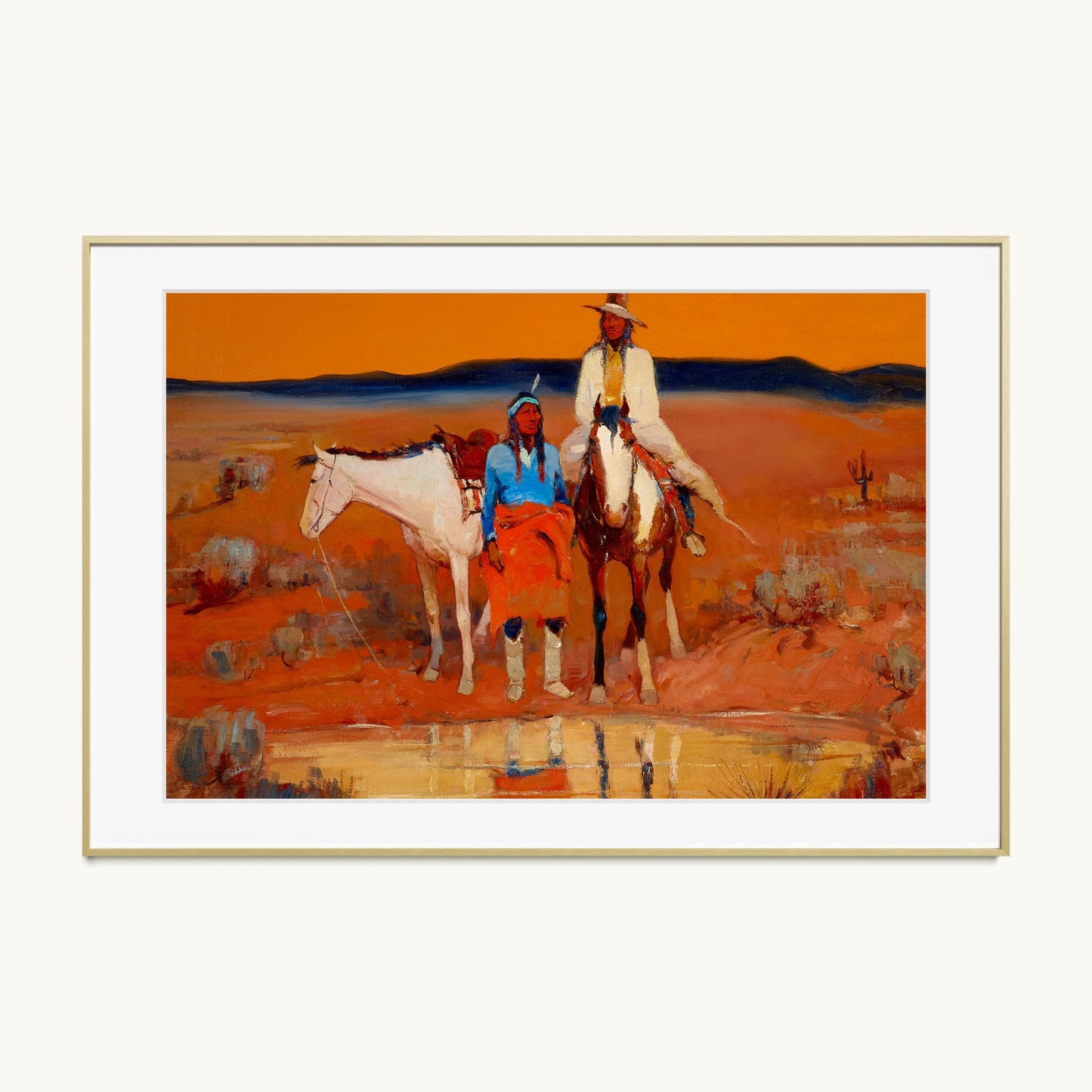 Apache at Watering Hole