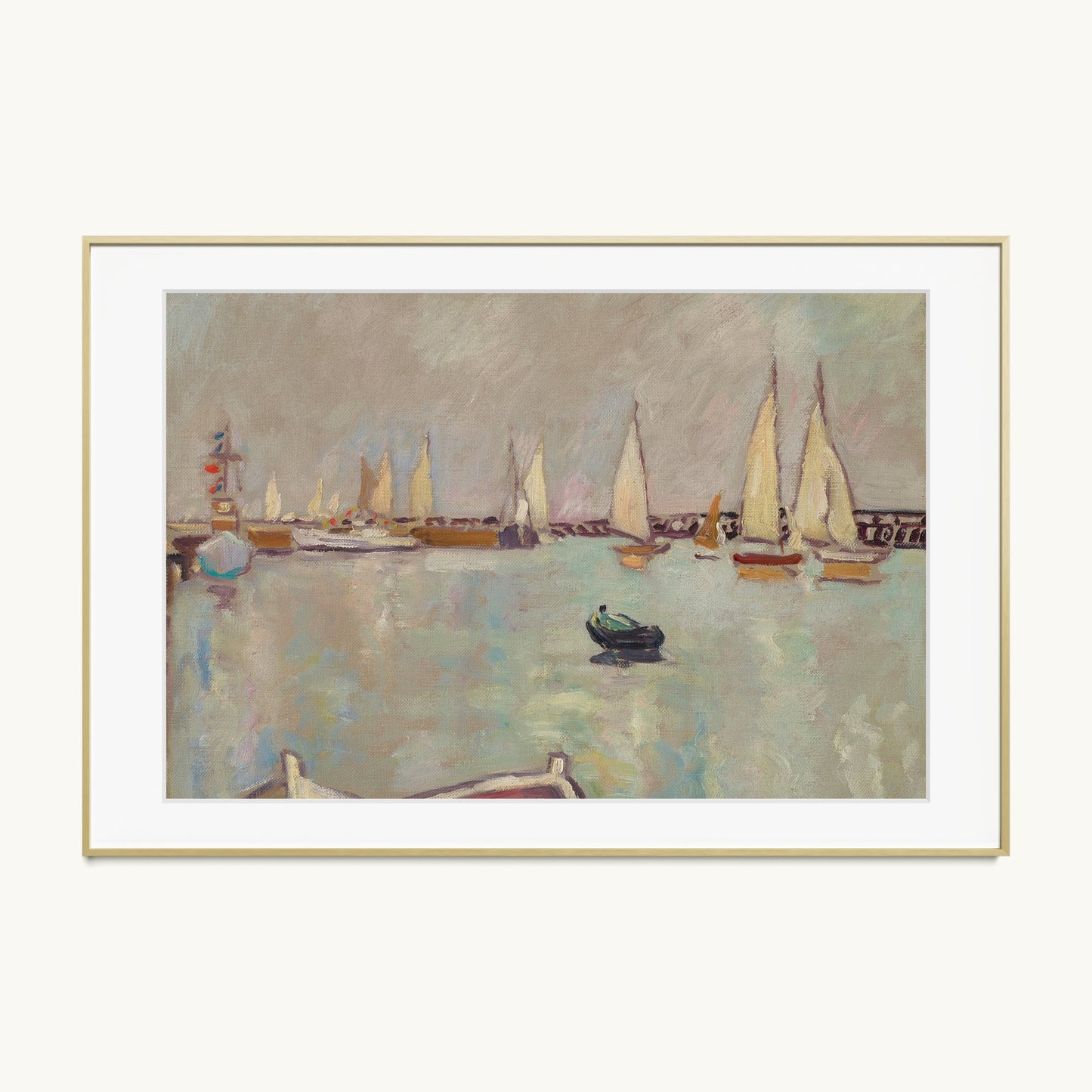 Barques et voiliers à Ouistreham