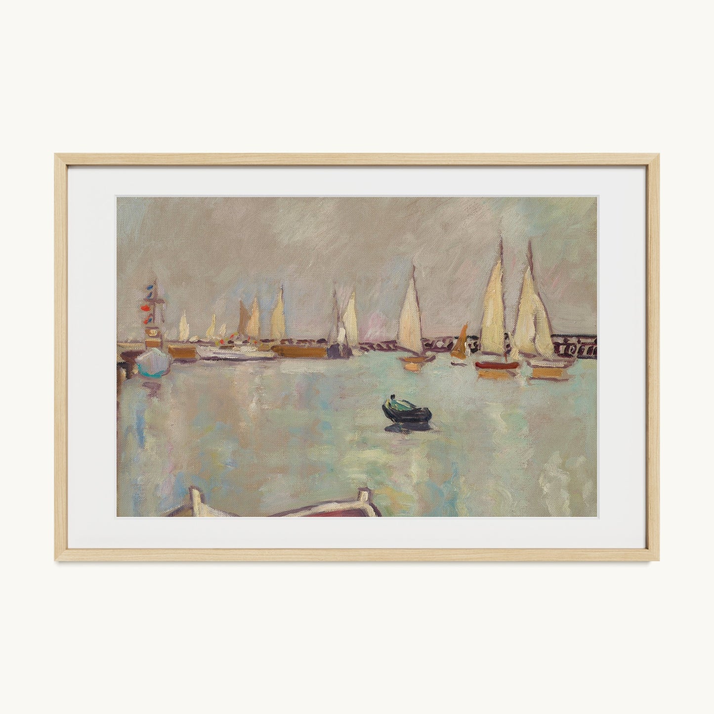Barques et voiliers à Ouistreham