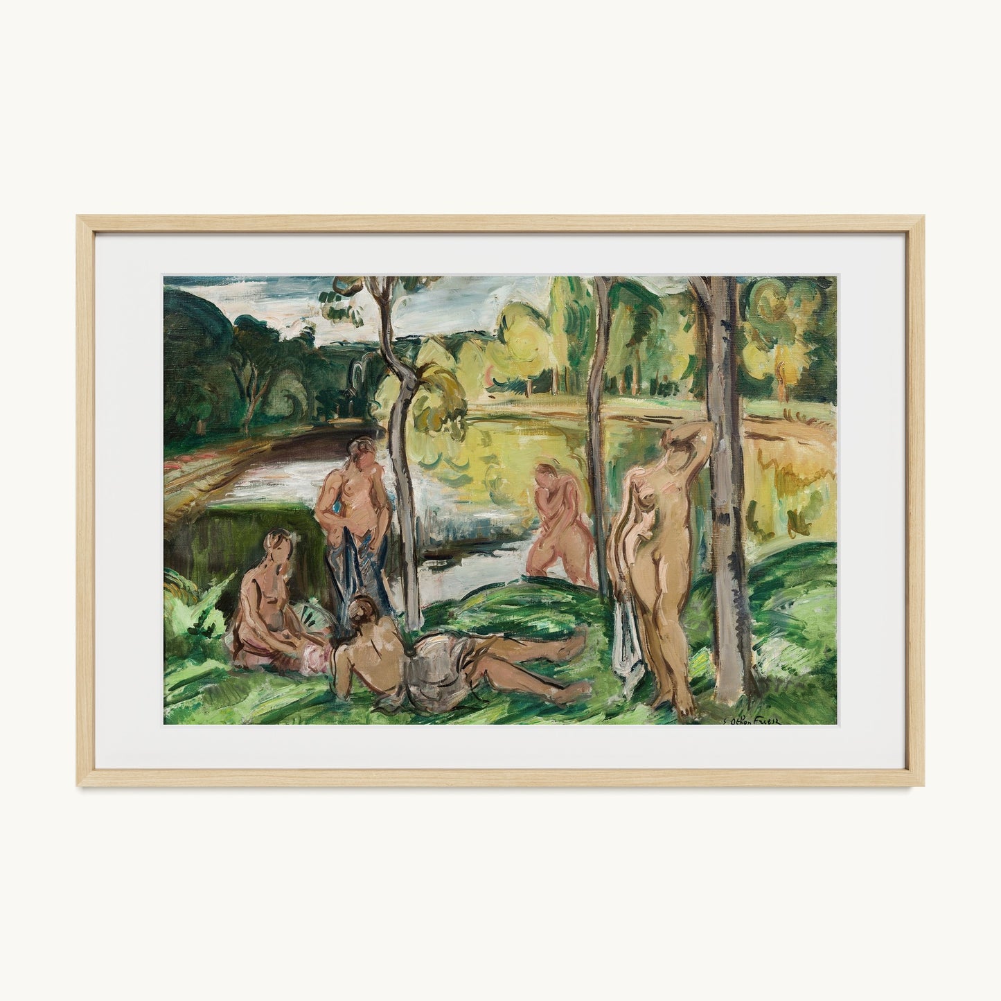 Baigneuses sur la Rance