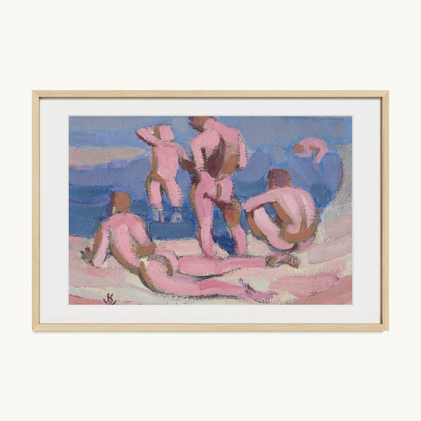 Bathing Men