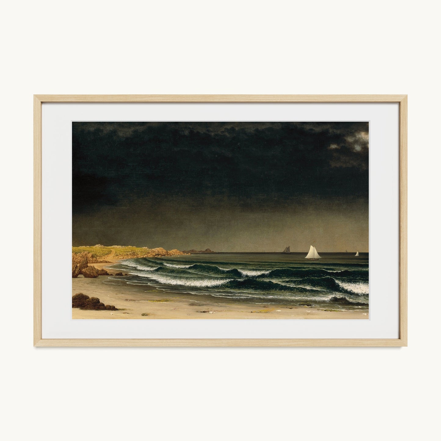 Approaching Storm, Beach near Newport