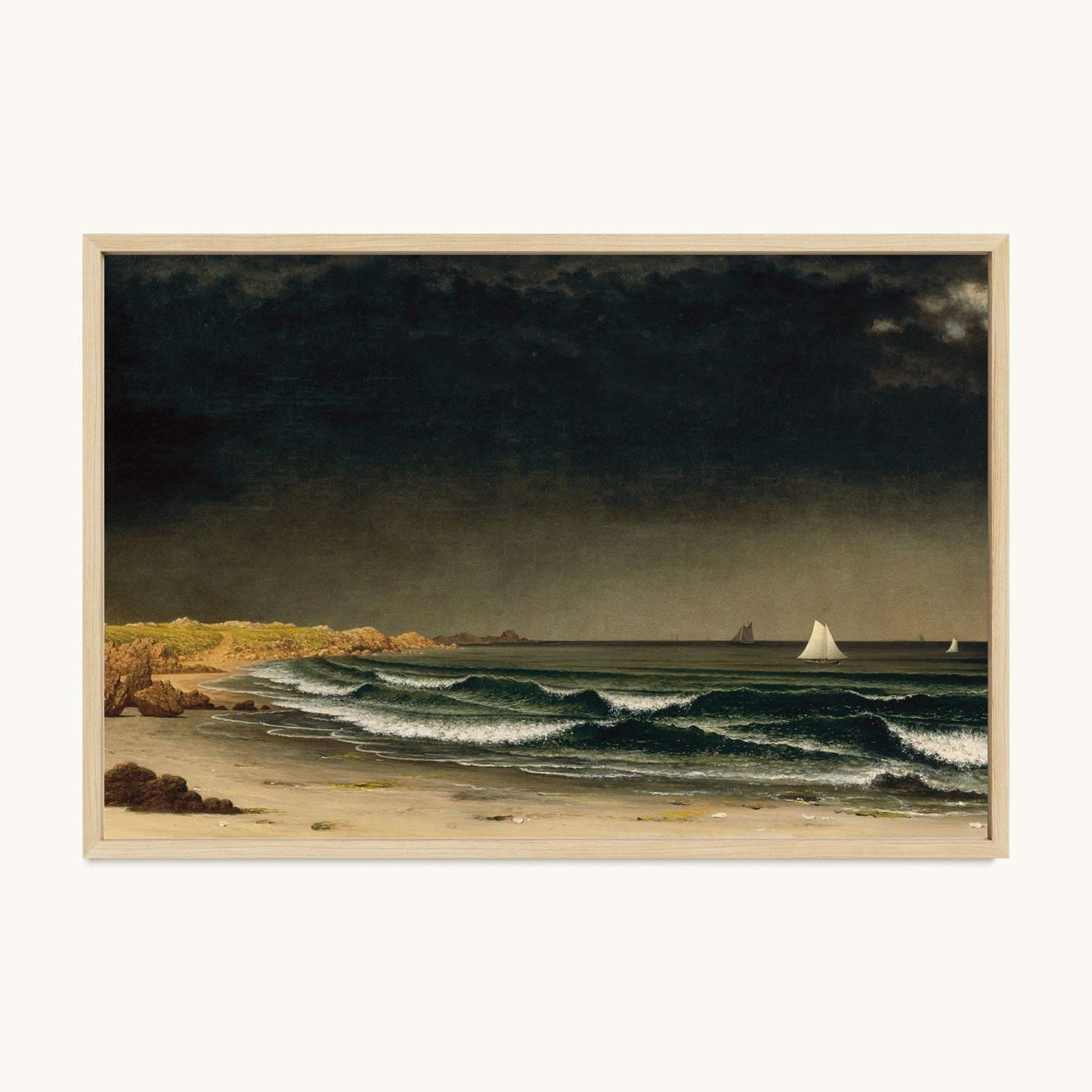 Approaching Storm, Beach near Newport