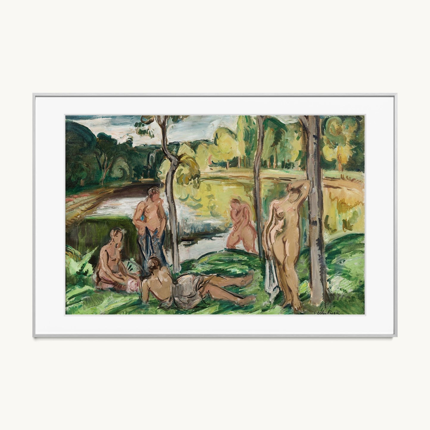 Baigneuses sur la Rance