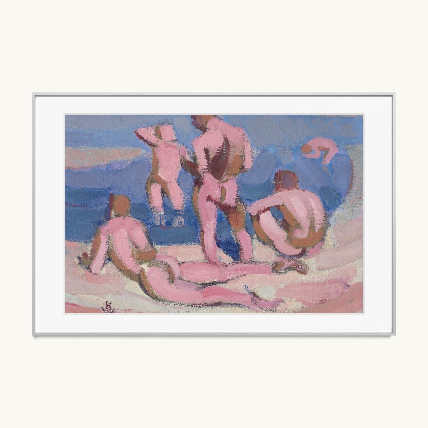 Bathing Men