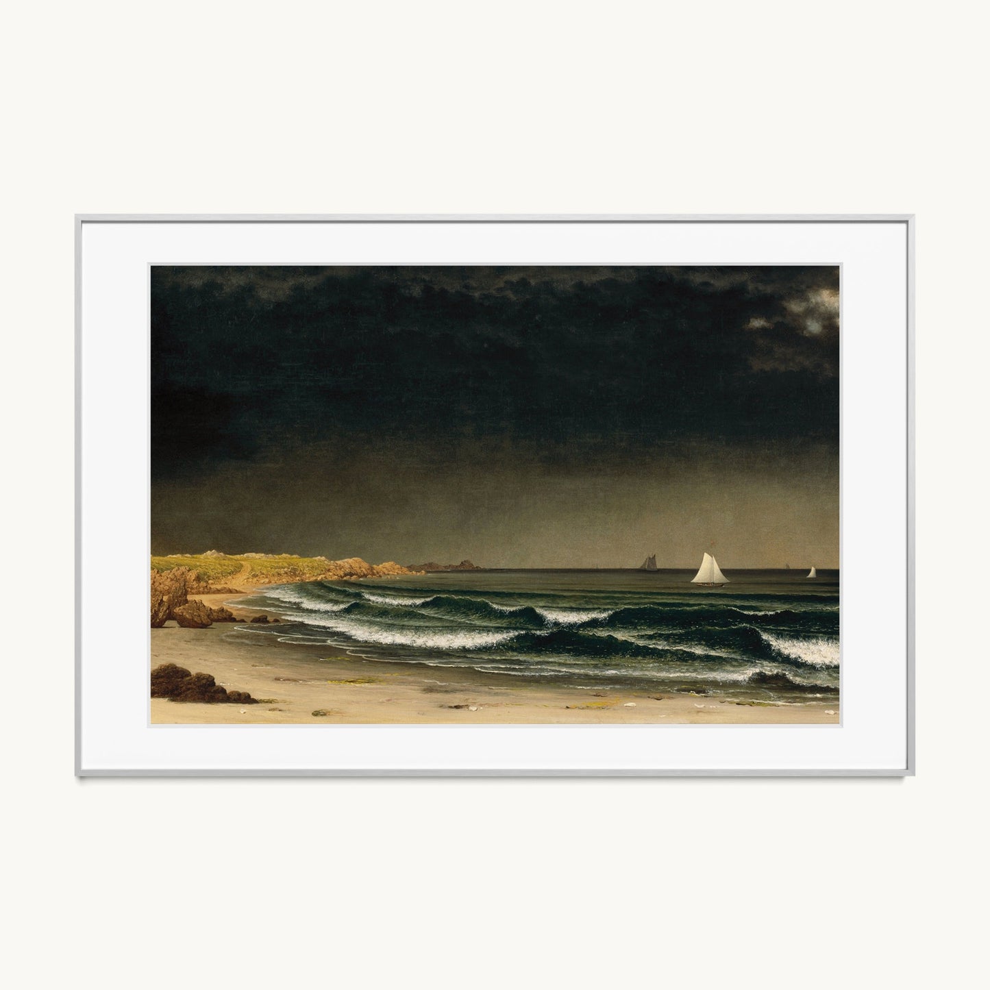 Approaching Storm, Beach near Newport