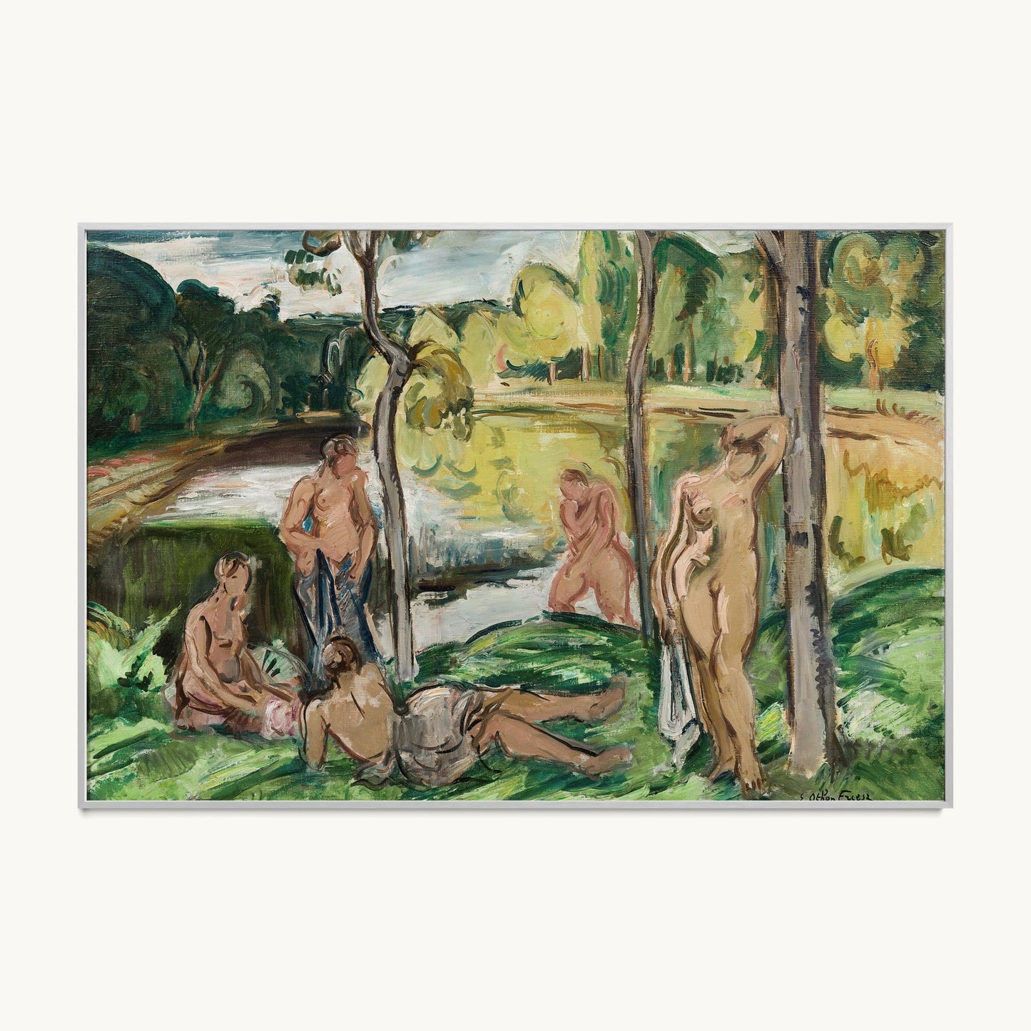 Baigneuses sur la Rance