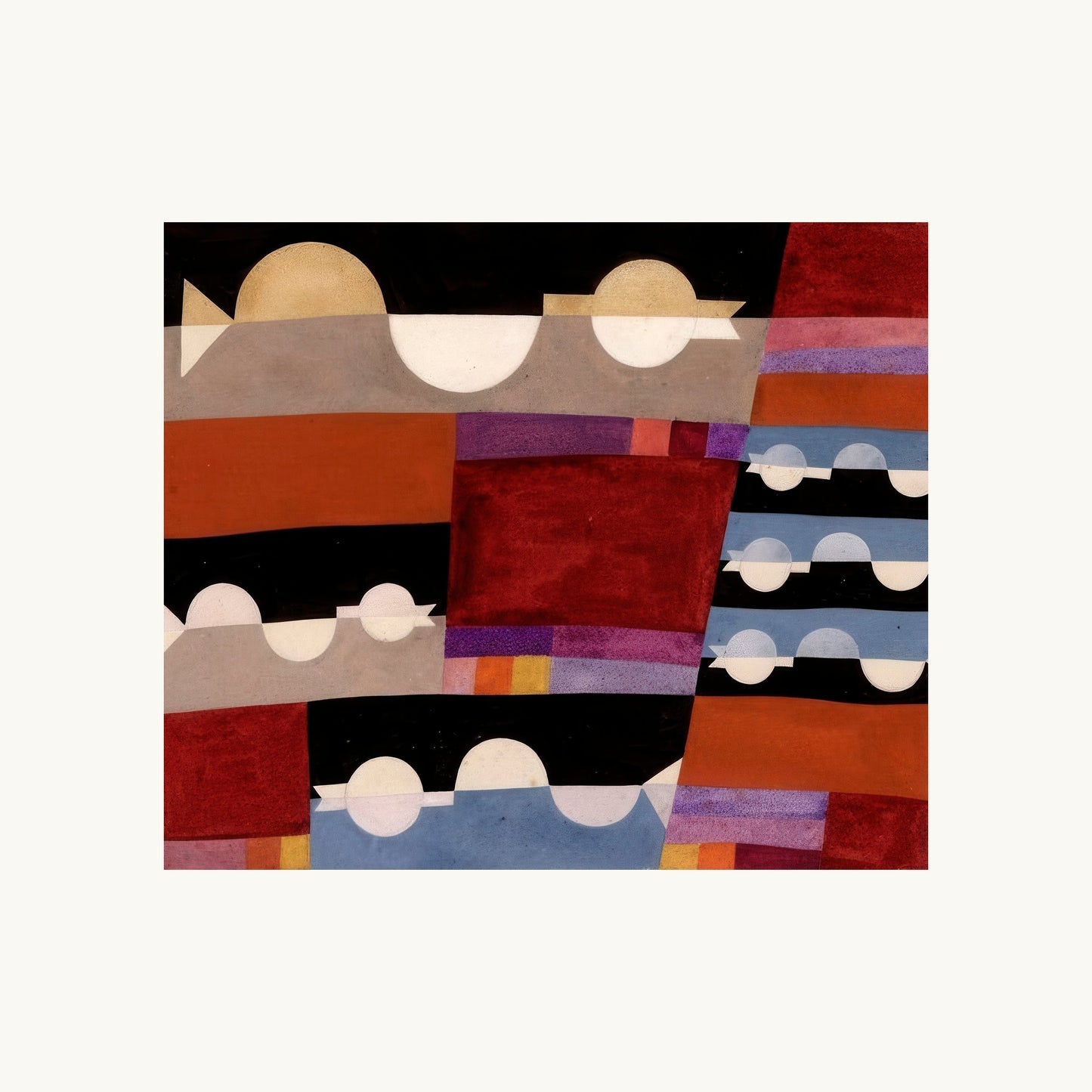 Bird Motif Composition (detail)