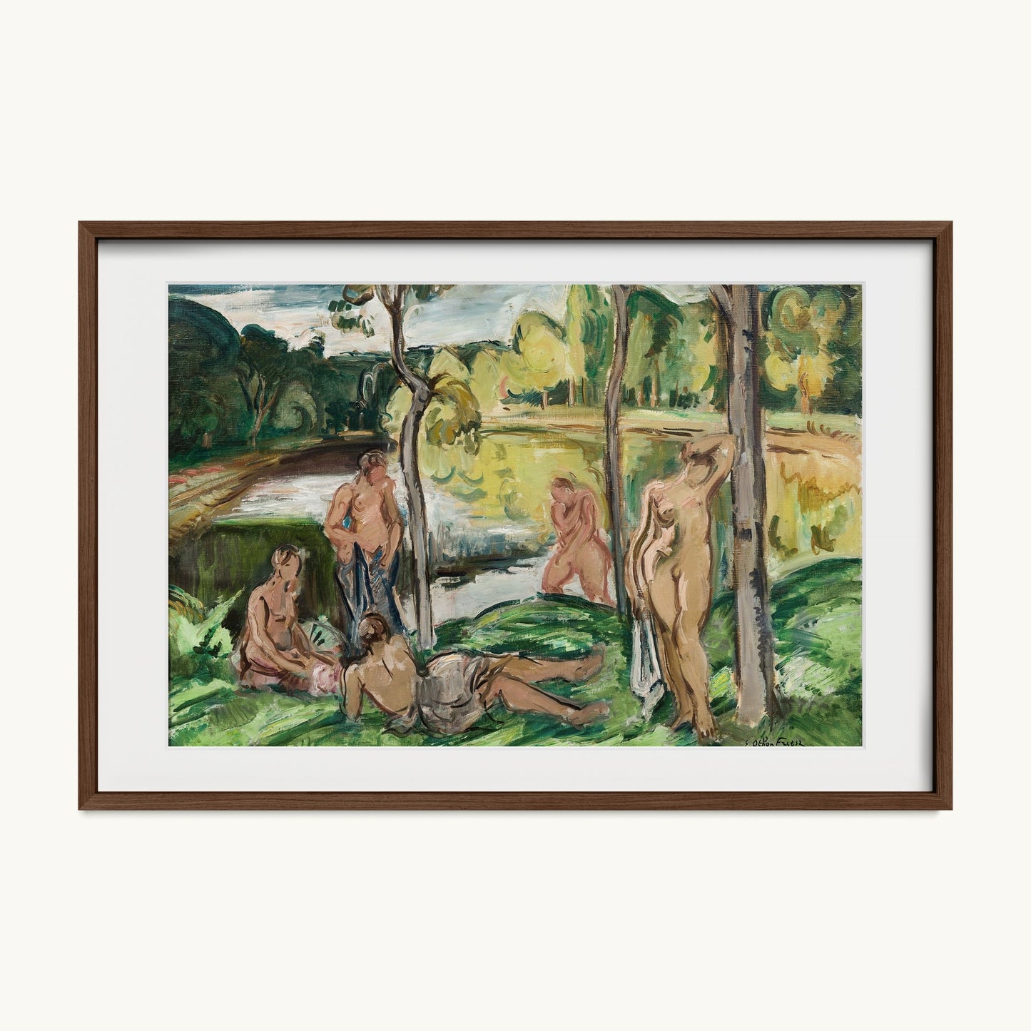 Baigneuses sur la Rance