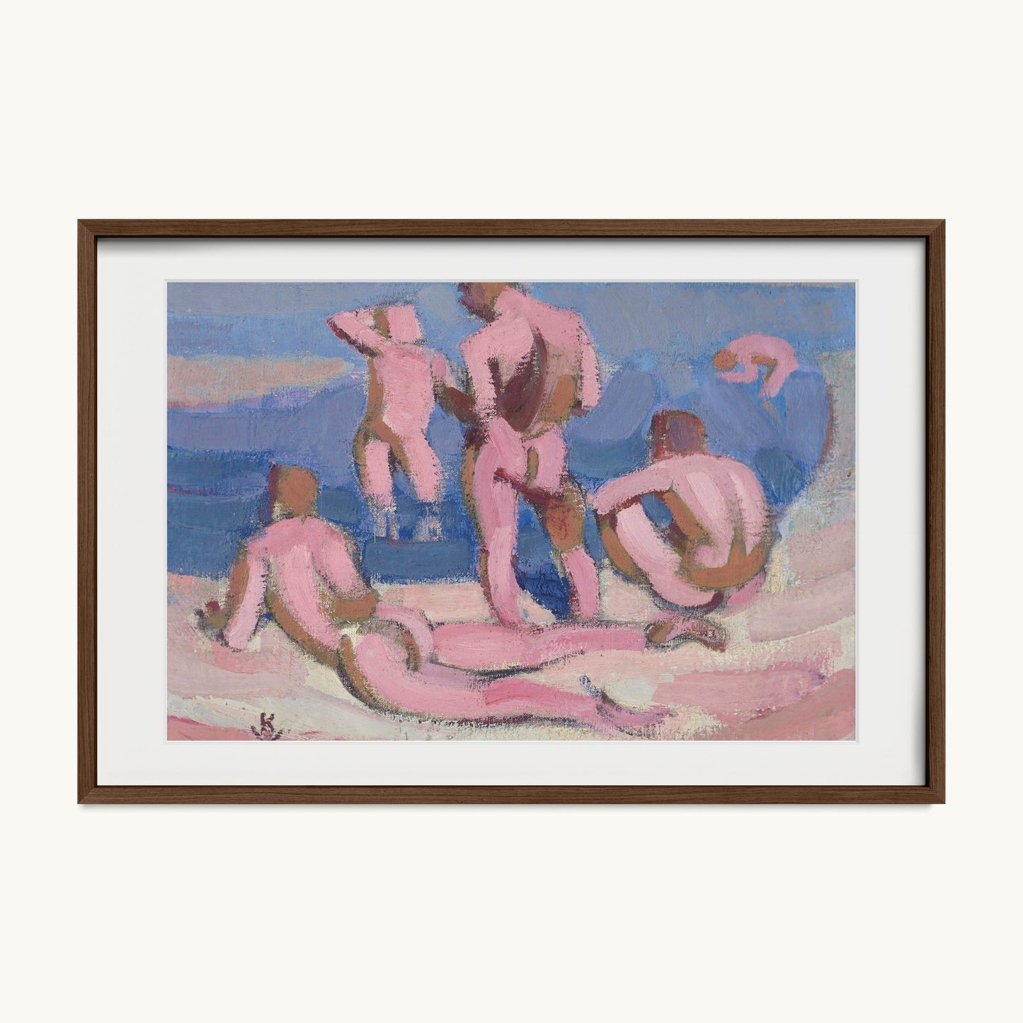 Bathing Men